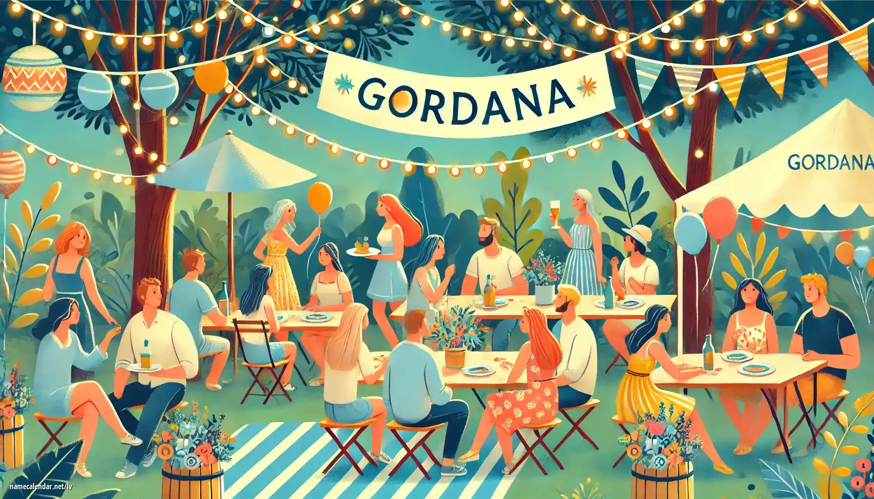 Vārda dienas un vārda svinēšana - Gordana