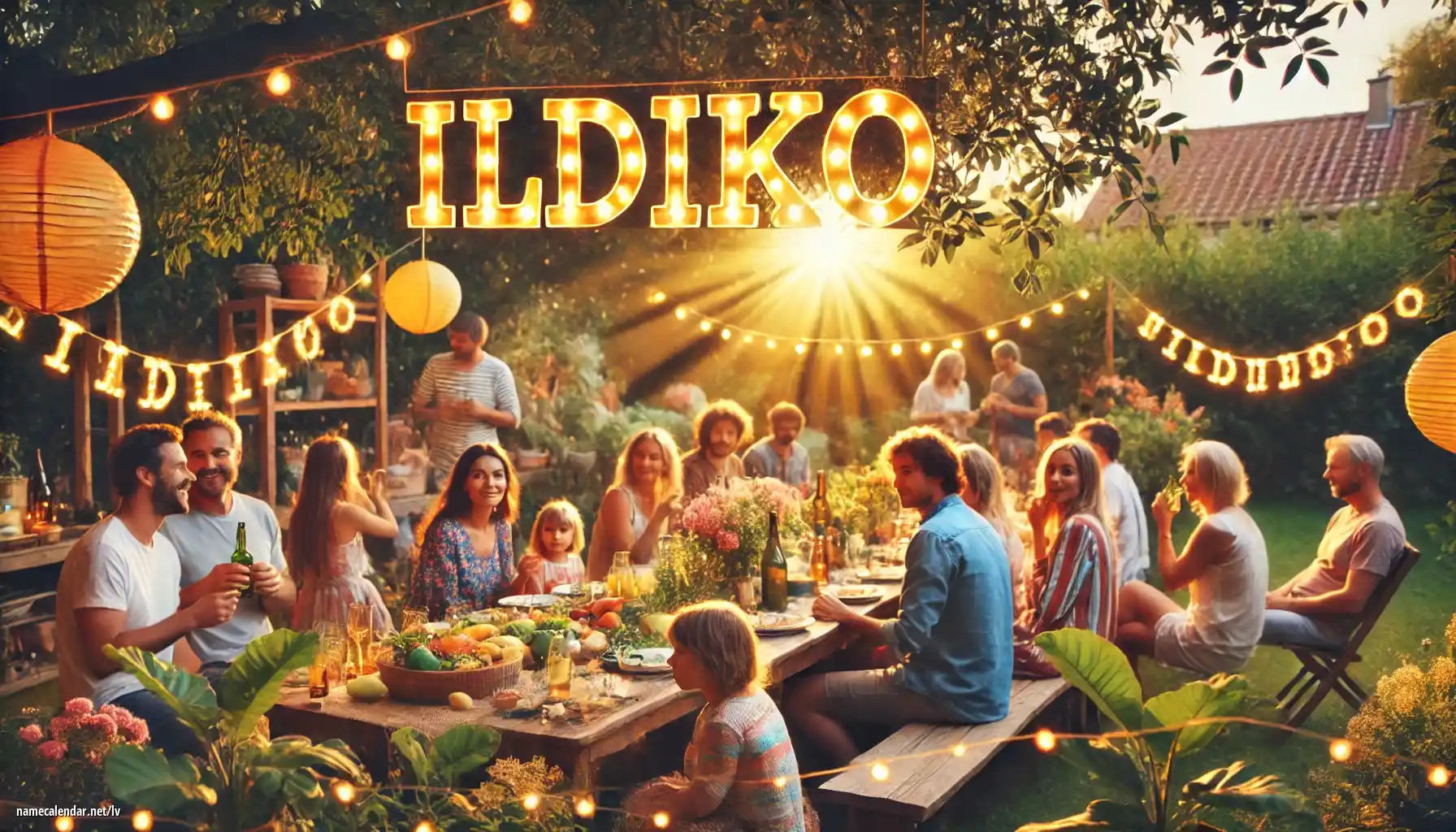 Vārda dienas un vārda svinēšana - Ildikó