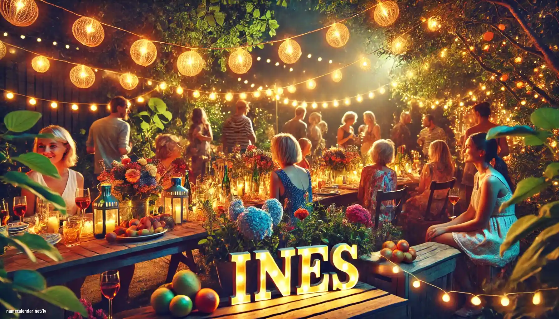 Vārda dienas un vārda svinēšana - Inés