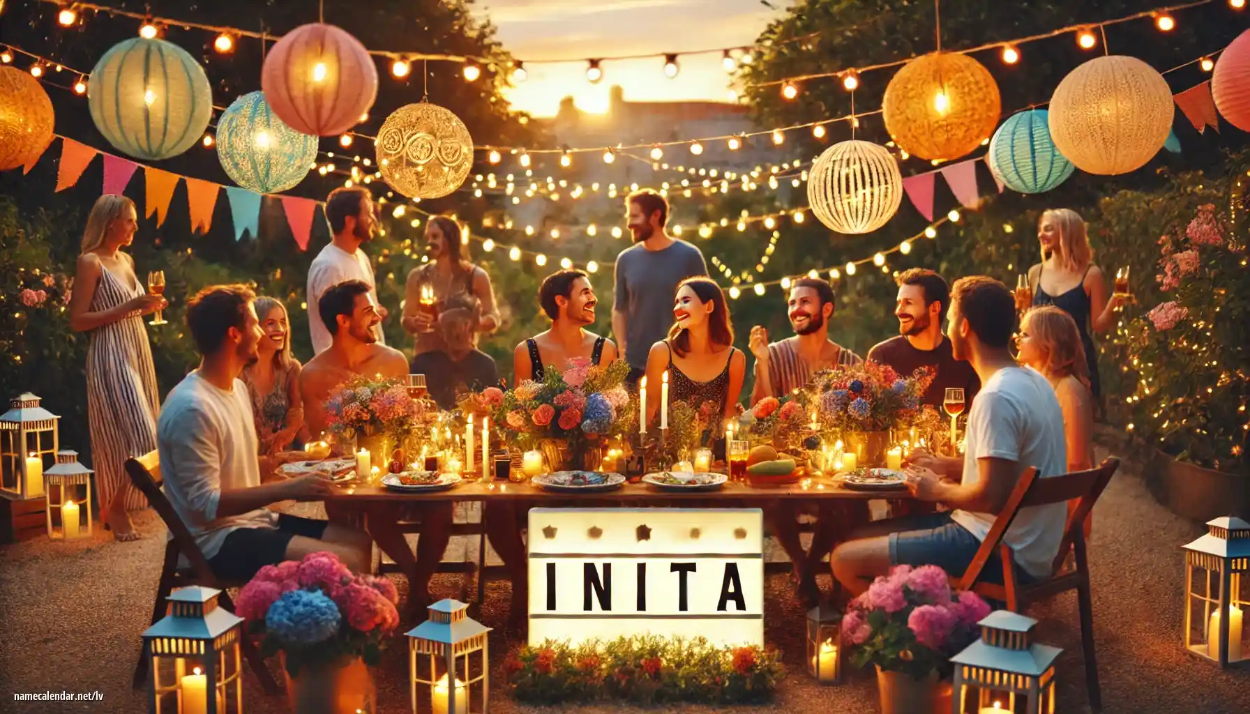 Vārda dienas un vārda svinēšana - Inita