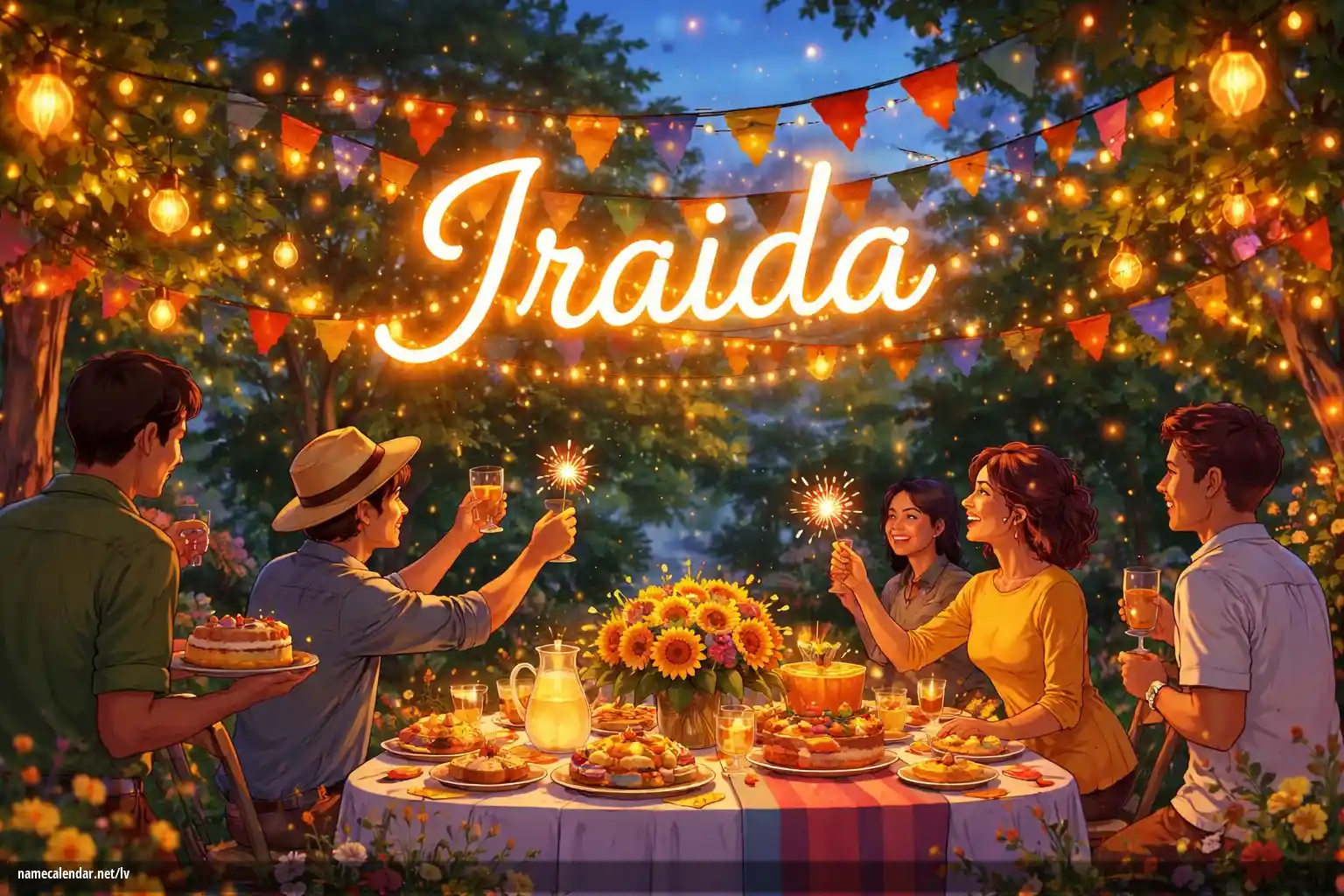 Vārda dienas un vārda svinēšana - Iraida