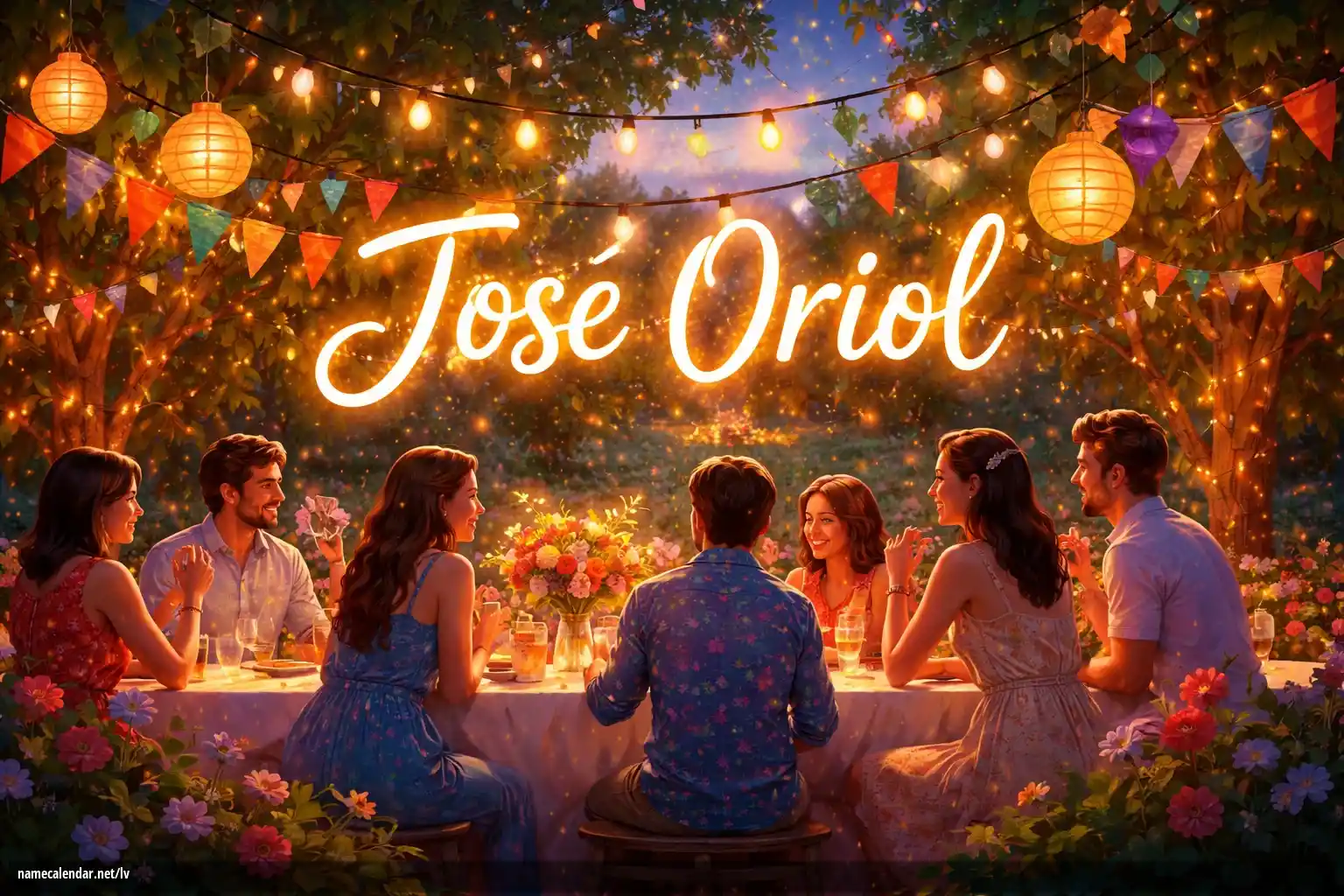 Vārda dienas un vārda svinēšana - José Oriol