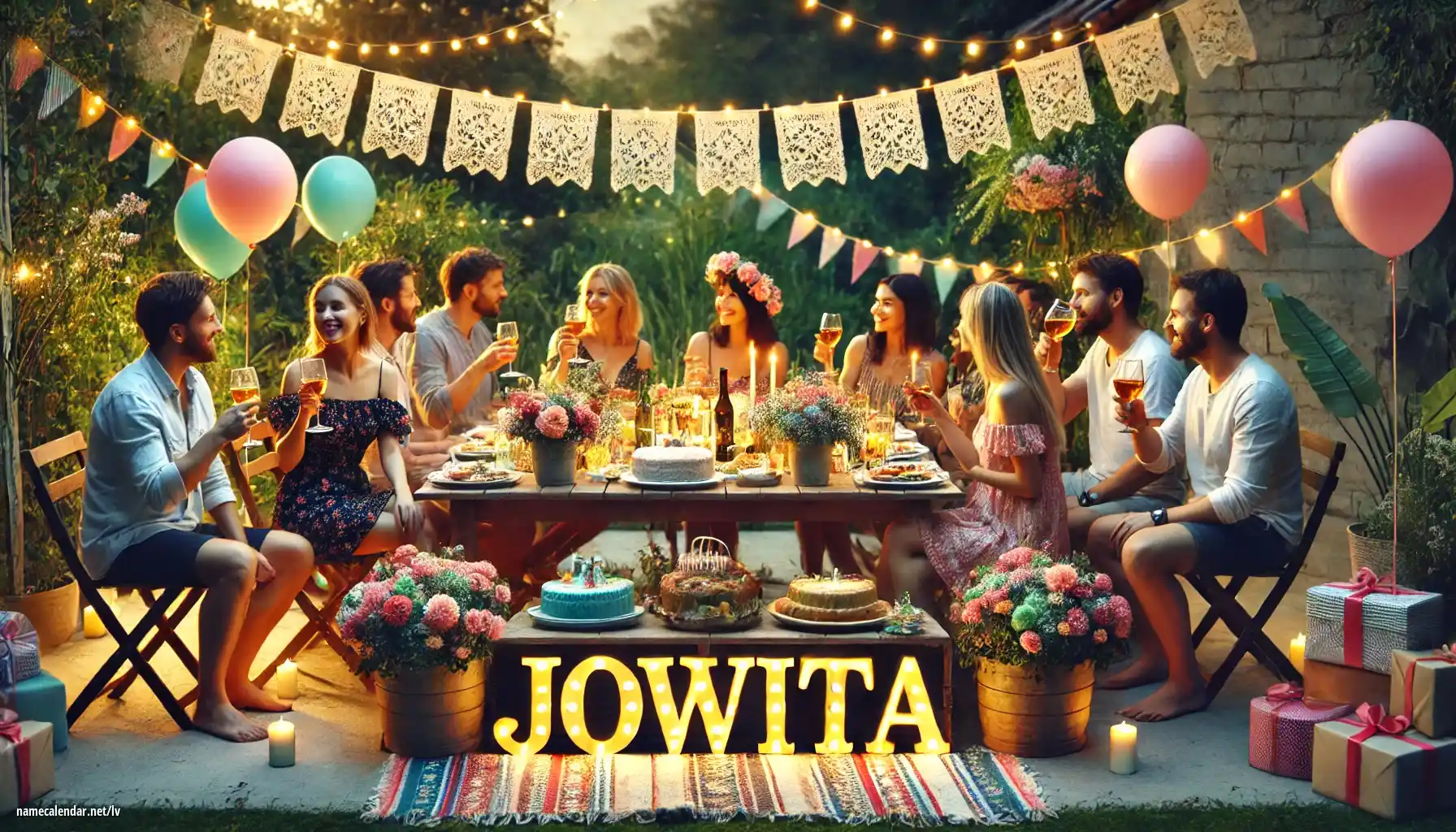 Vārda dienas un vārda svinēšana - Jowita