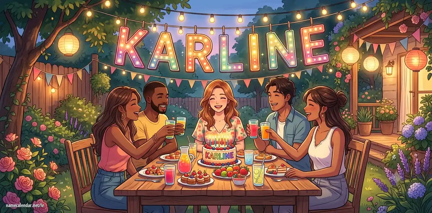 Vārda dienas un vārda svinēšana - Karline