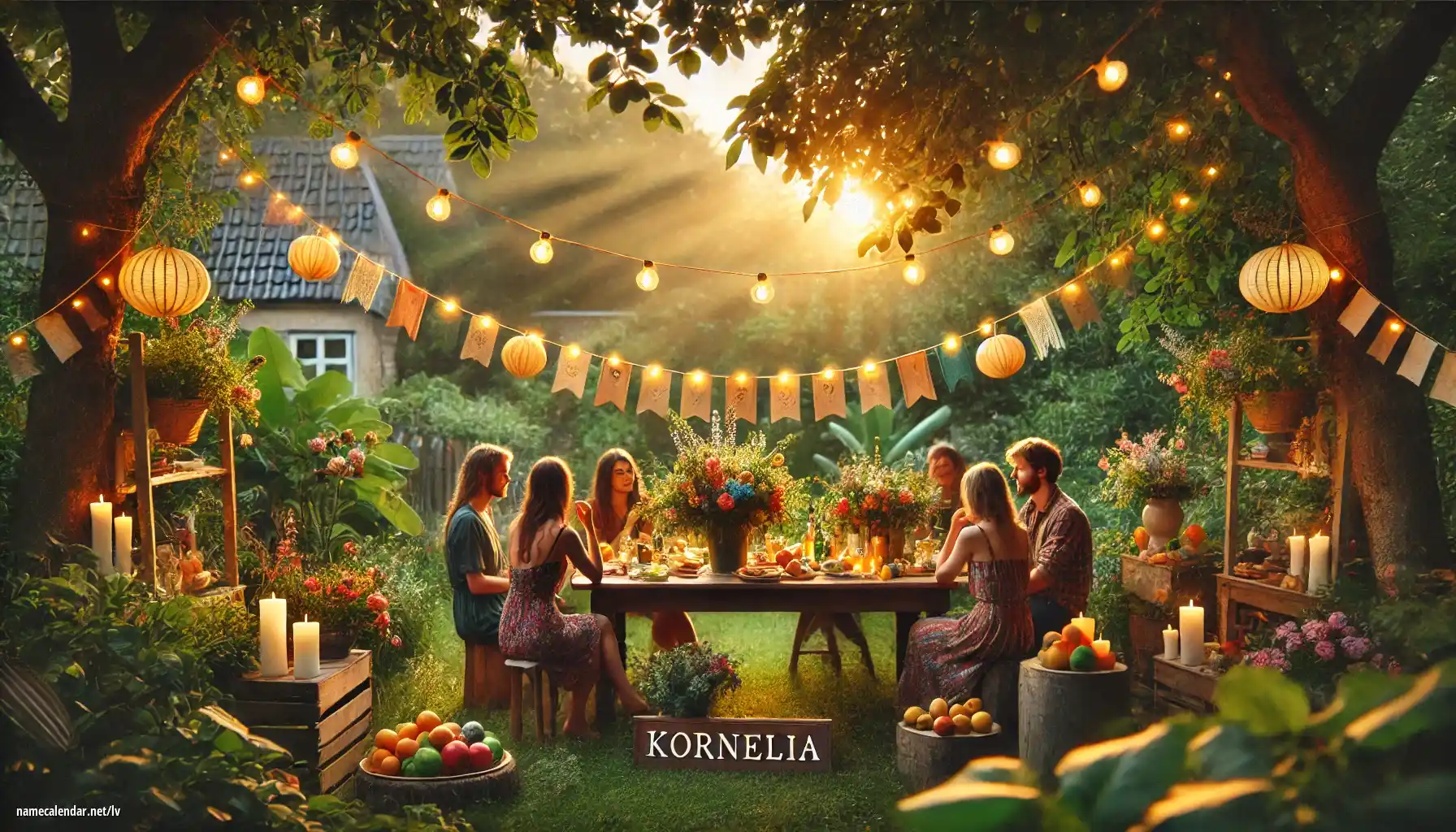 Vārda dienas un vārda svinēšana - Kornelia