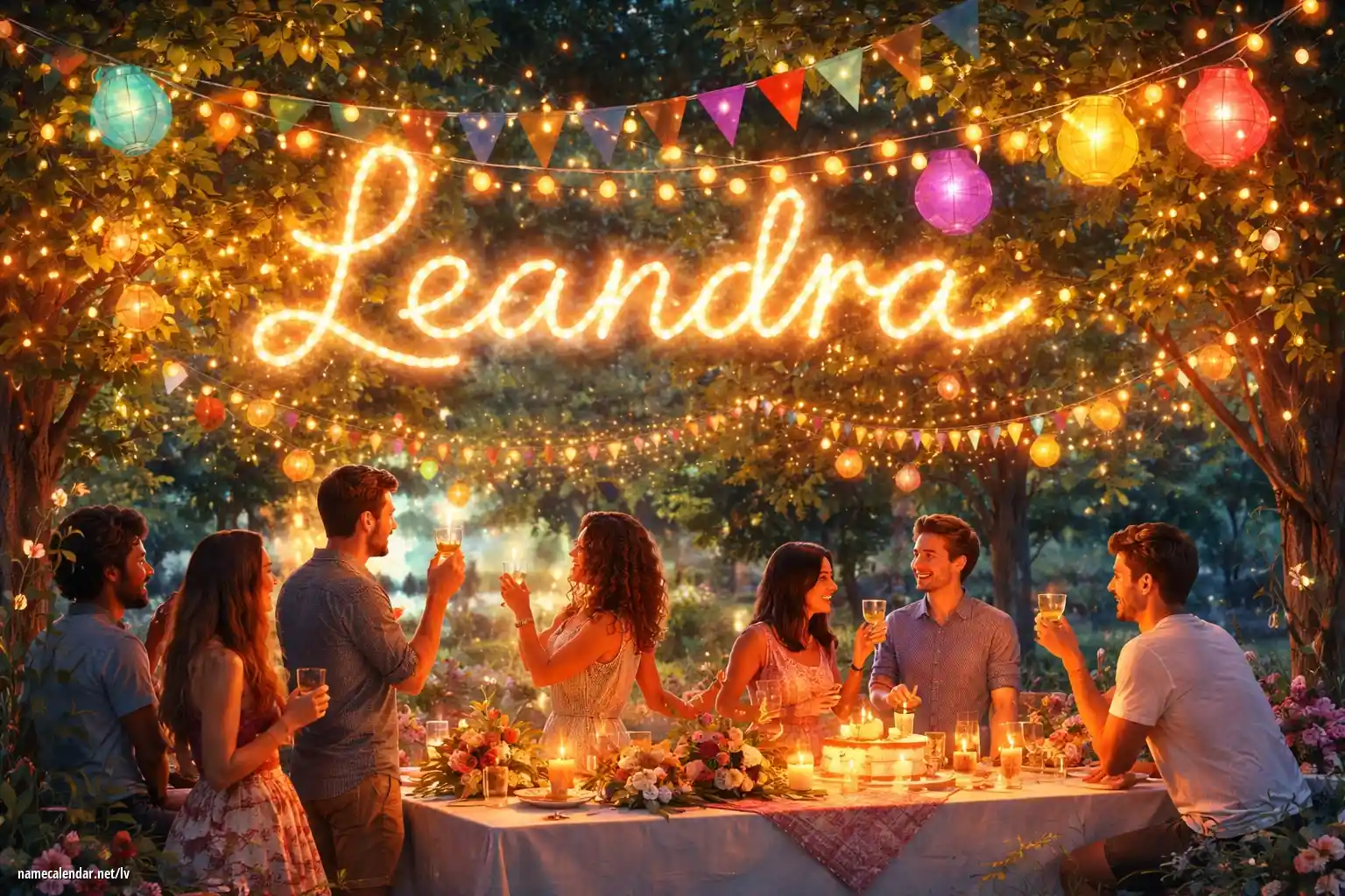 Vārda dienas un vārda svinēšana - Leandra