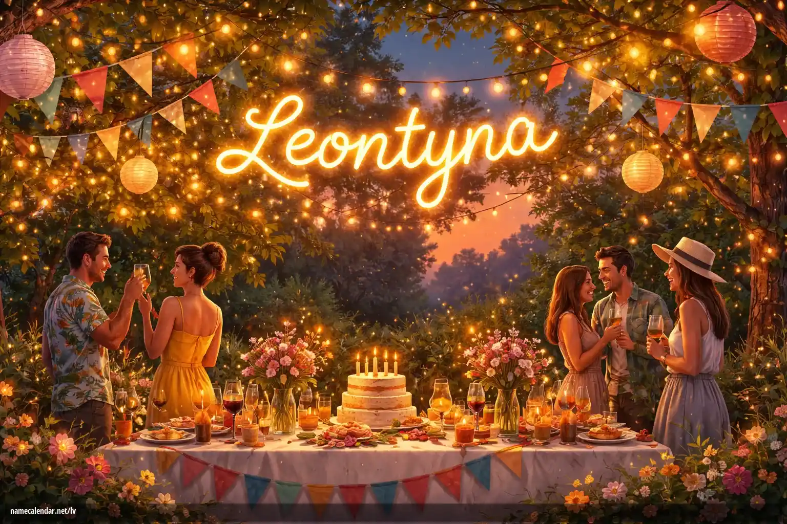 Vārda dienas un vārda svinēšana - Leontyna