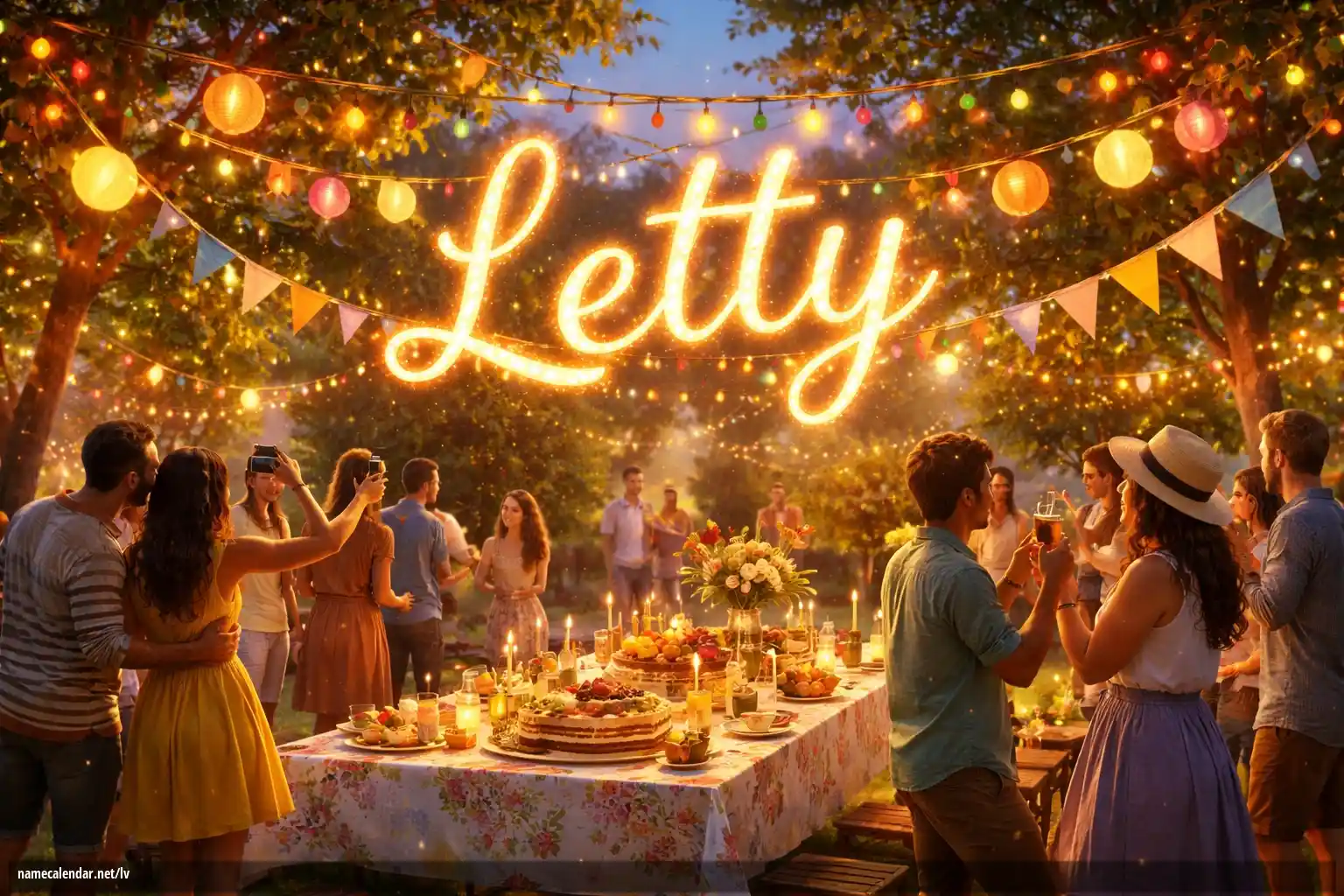 Vārda dienas un vārda svinēšana - Letty