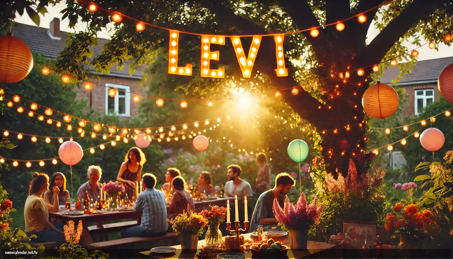 Vārda dienas un vārda svinēšana - Levi