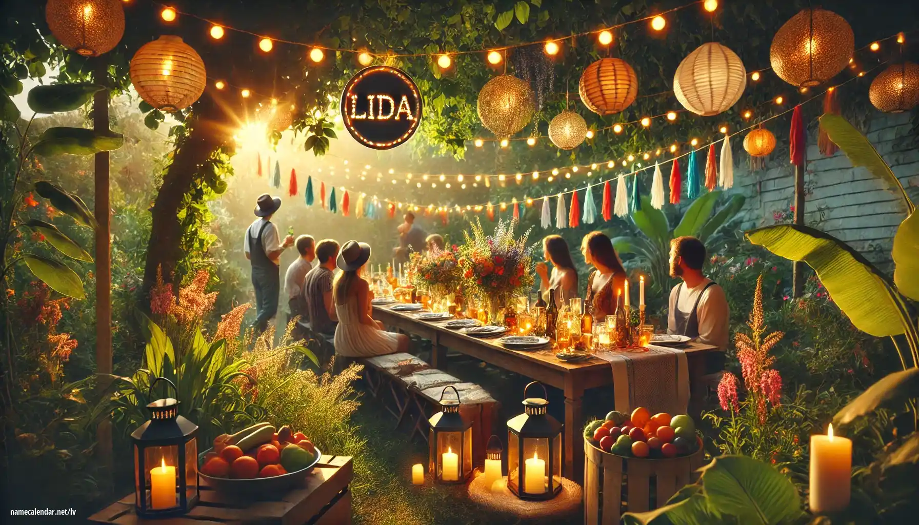 Vārda dienas un vārda svinēšana - Lida