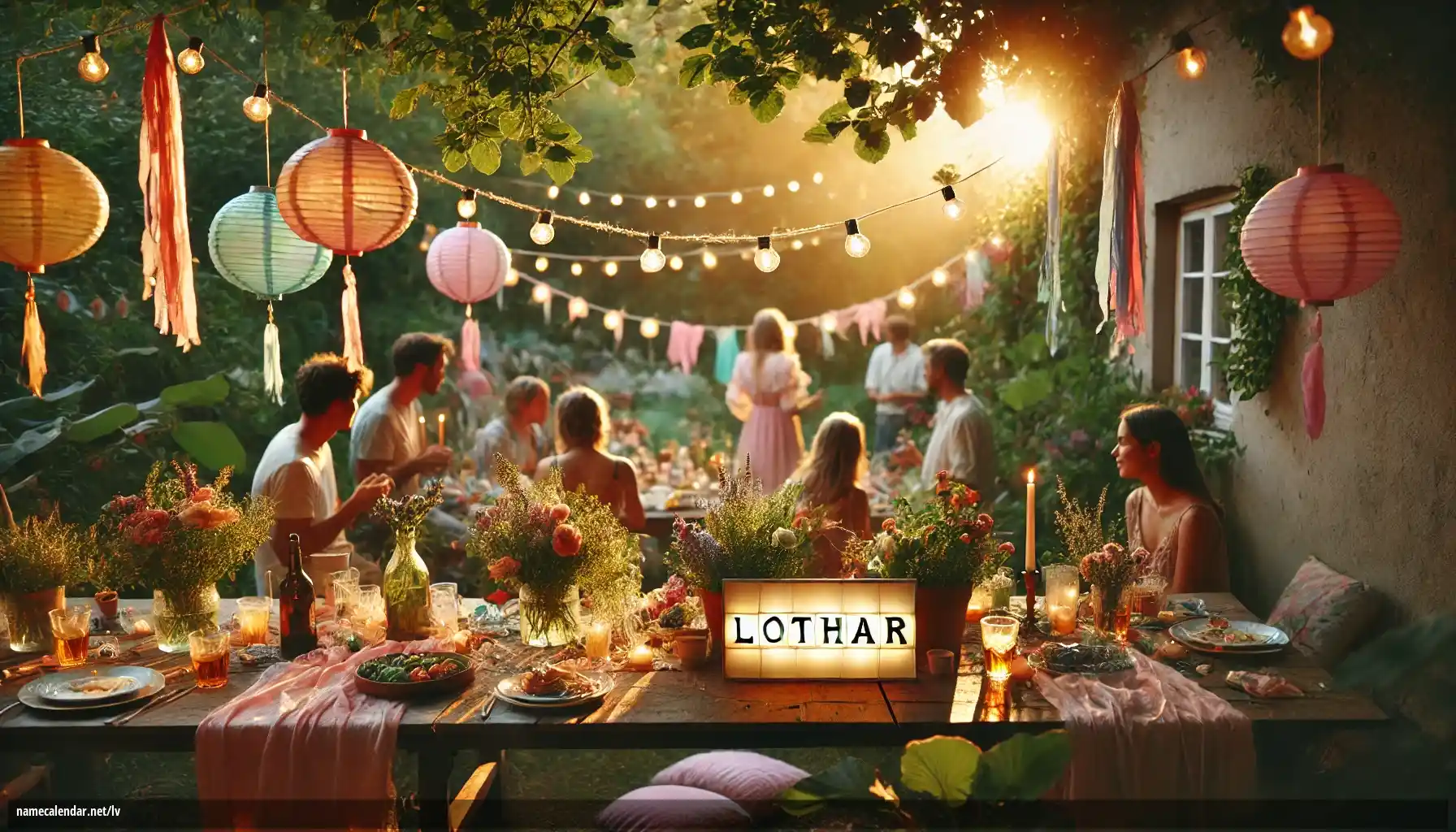 Vārda dienas un vārda svinēšana - Lothar