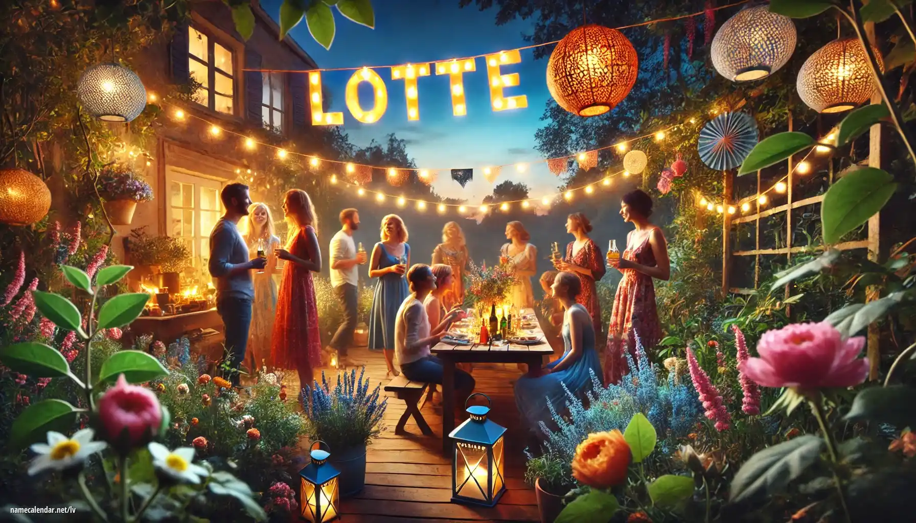 Vārda dienas un vārda svinēšana - Lotte