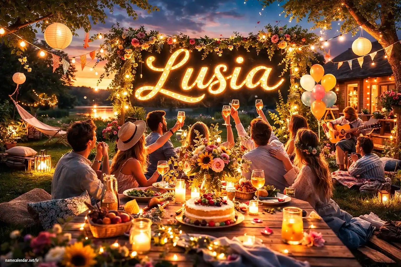 Vārda dienas un vārda svinēšana - Lusia