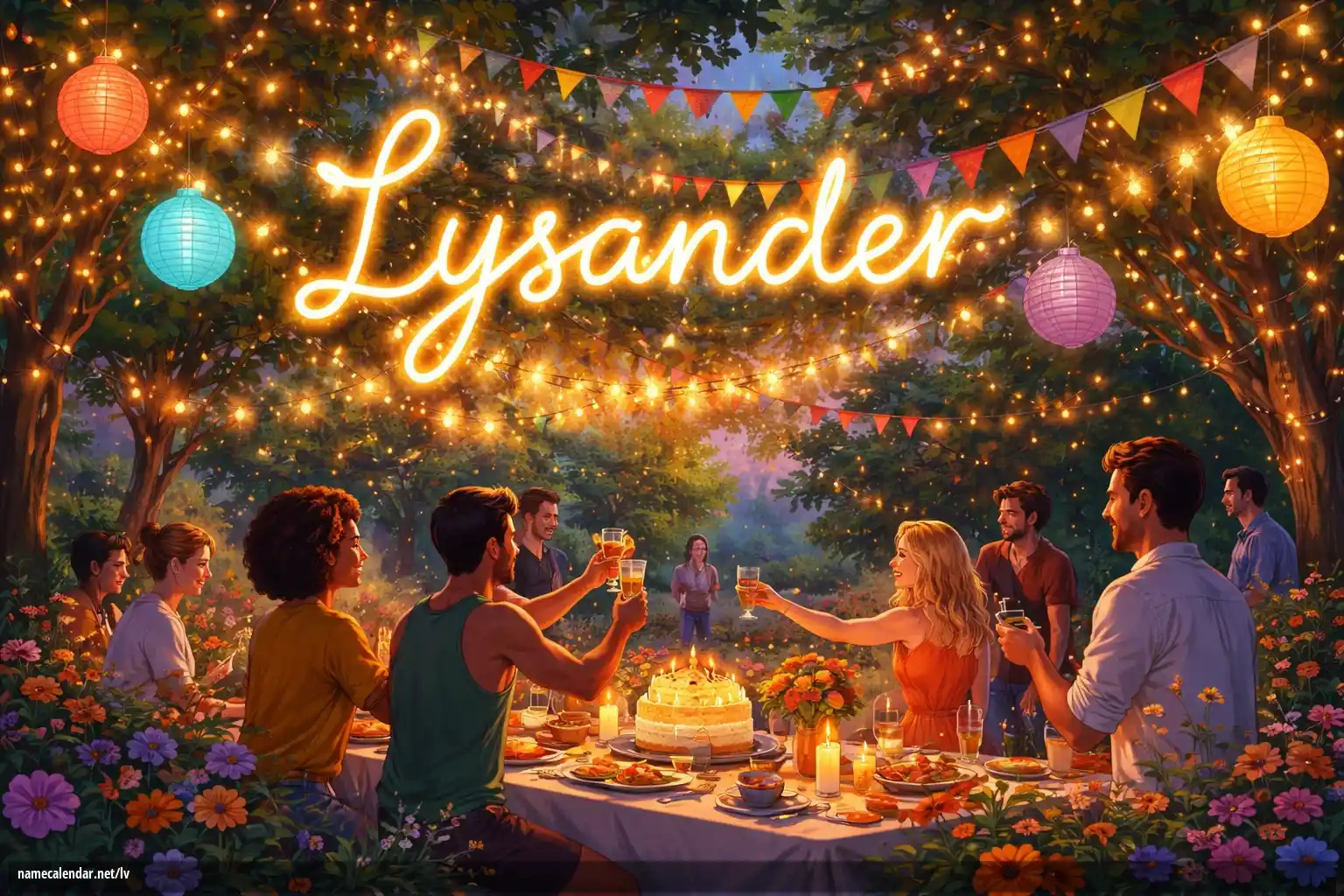 Vārda dienas un vārda svinēšana - Lysander