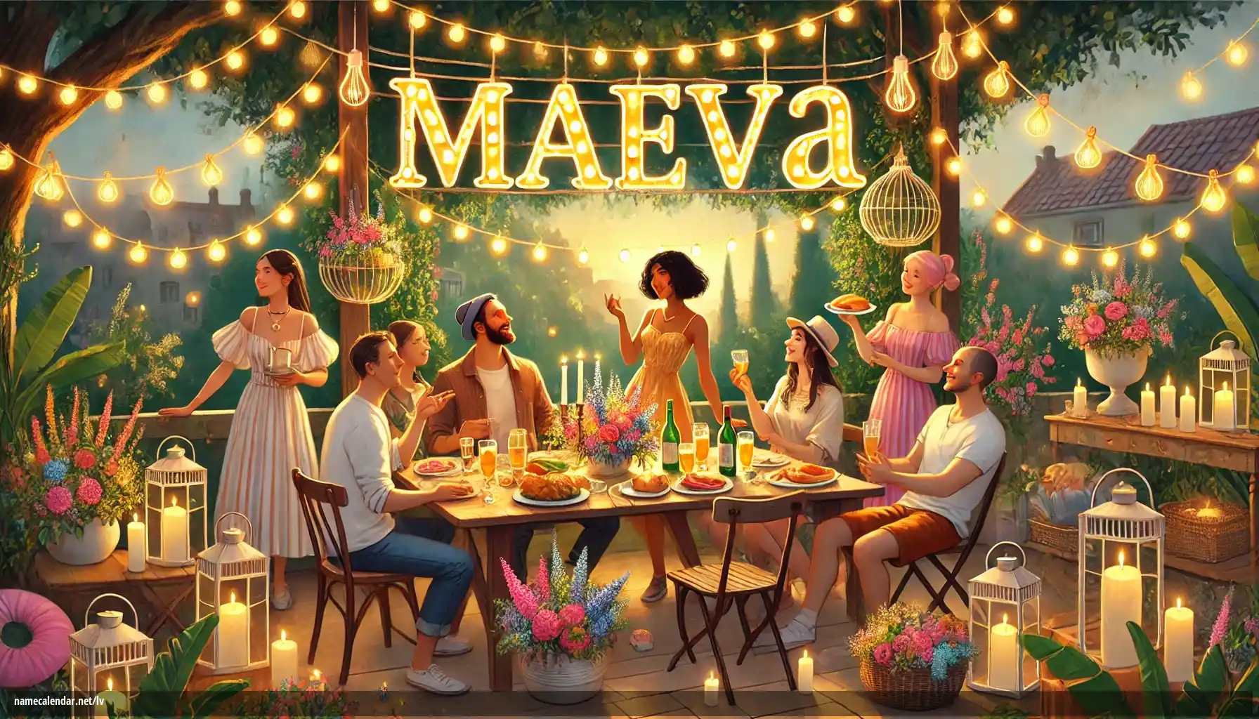 Vārda dienas un vārda svinēšana - Maéva