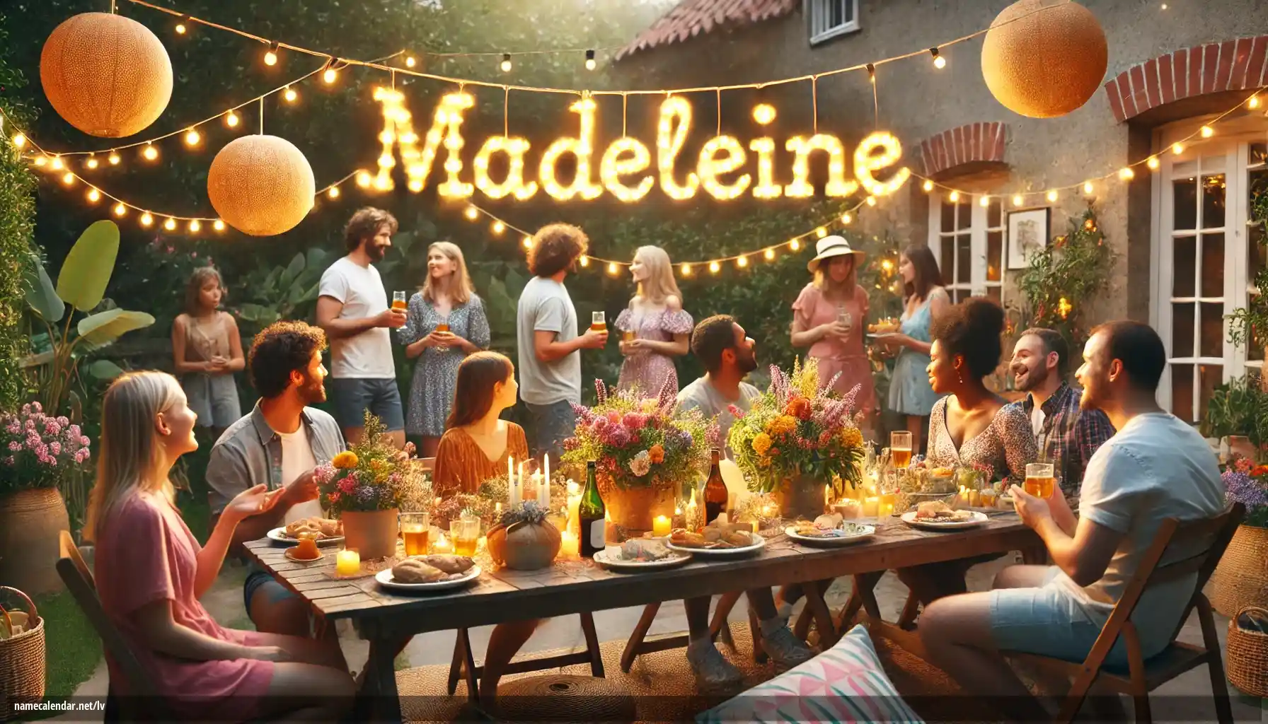 Vārda dienas un vārda svinēšana - Madeleine