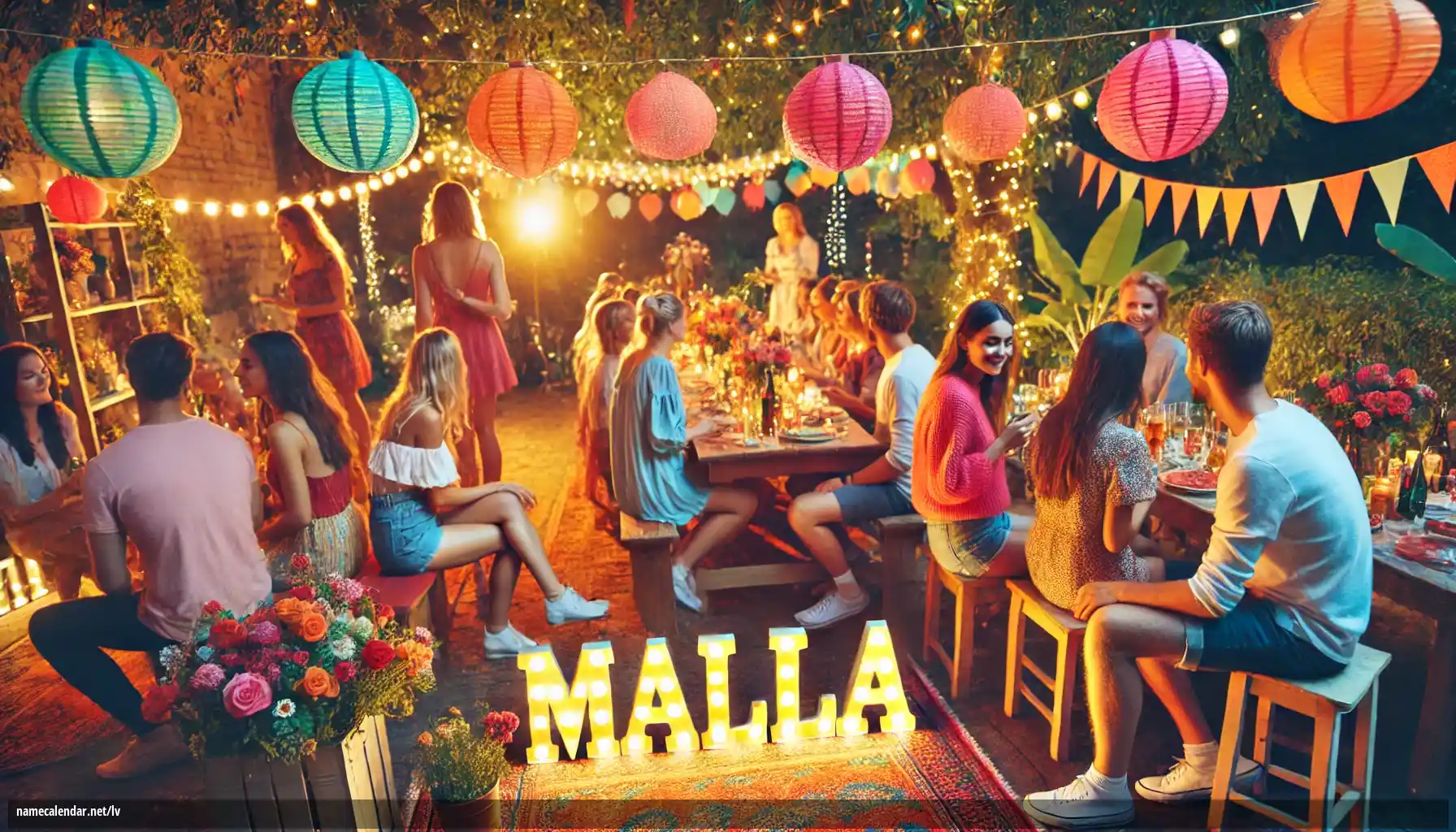 Vārda dienas un vārda svinēšana - Malla