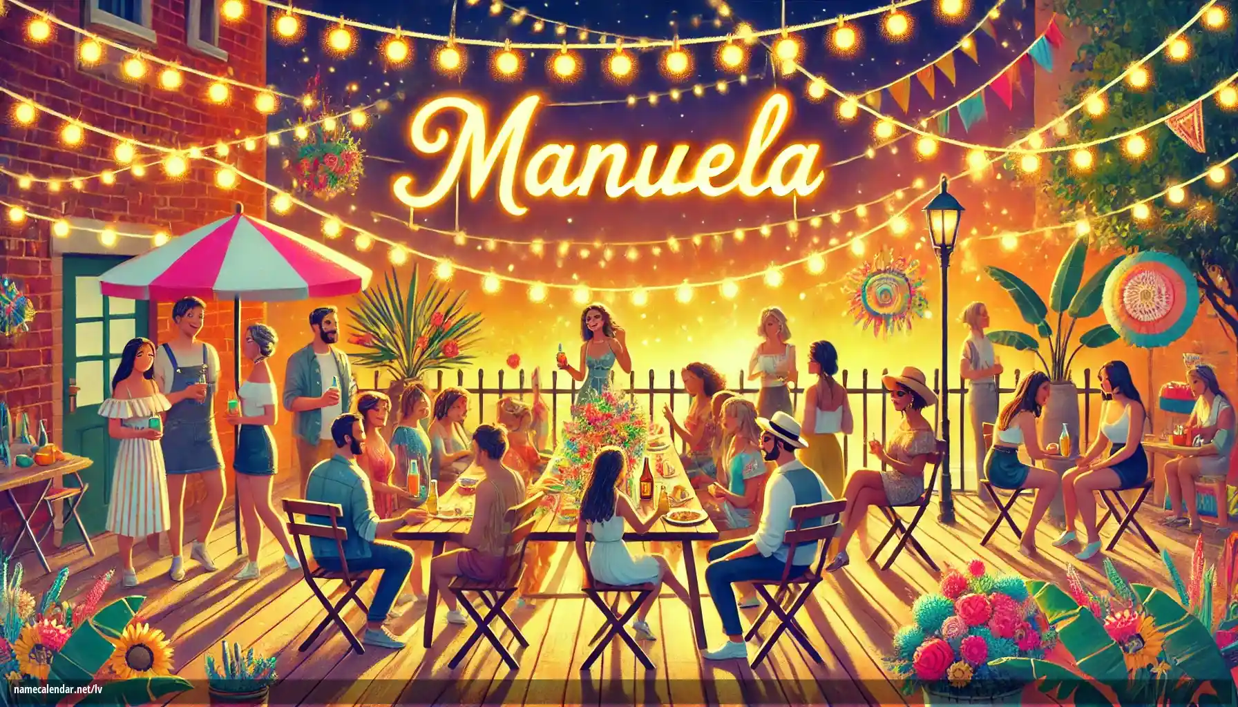 Vārda dienas un vārda svinēšana - Manuela