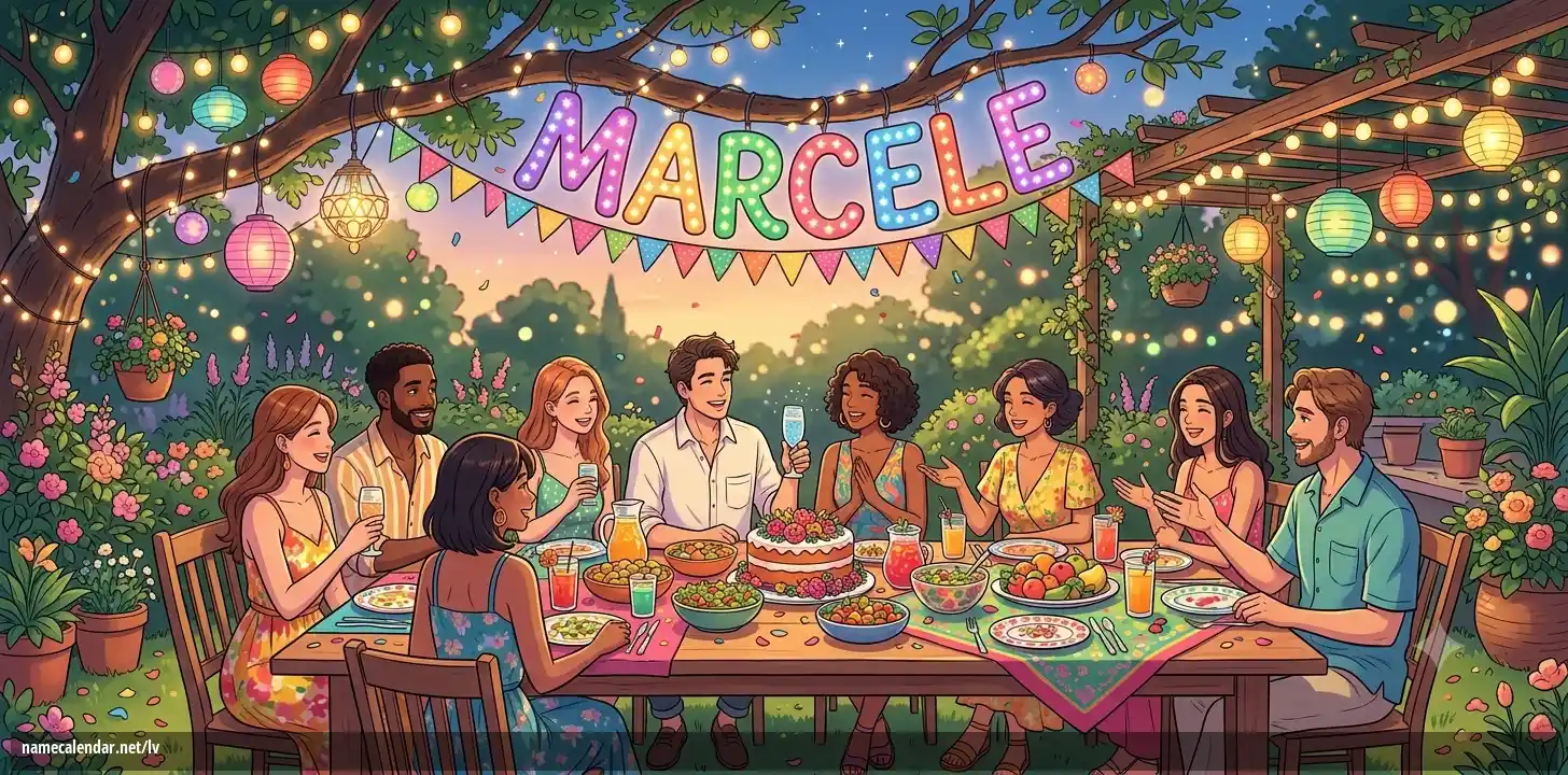 Vārda dienas un vārda svinēšana - Marcele