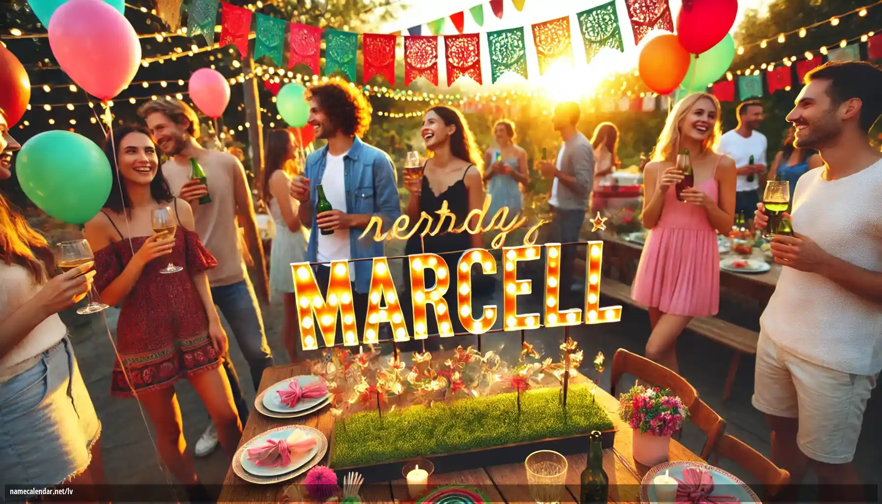 Vārda dienas un vārda svinēšana - Marcell