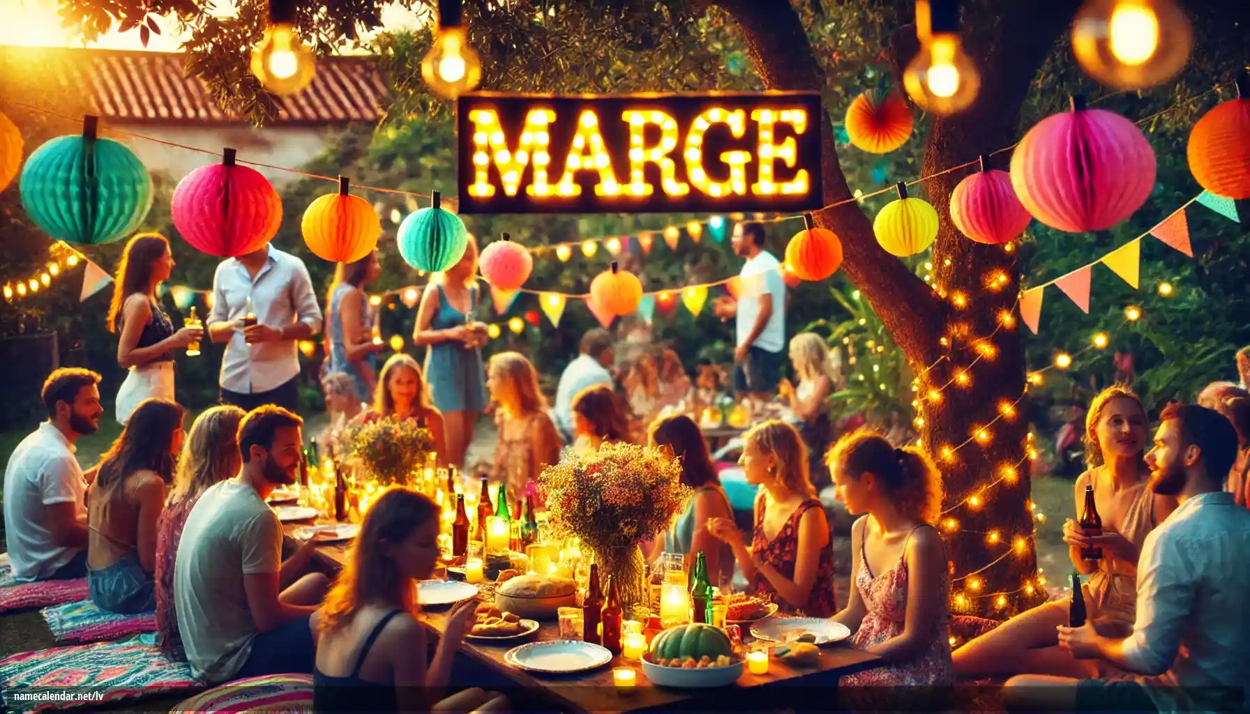 Vārda dienas un vārda svinēšana - Marge