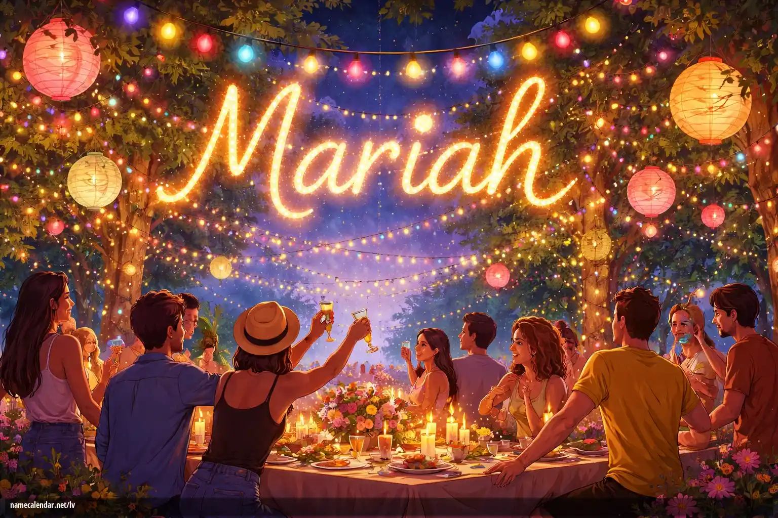 Vārda dienas un vārda svinēšana - Mariah