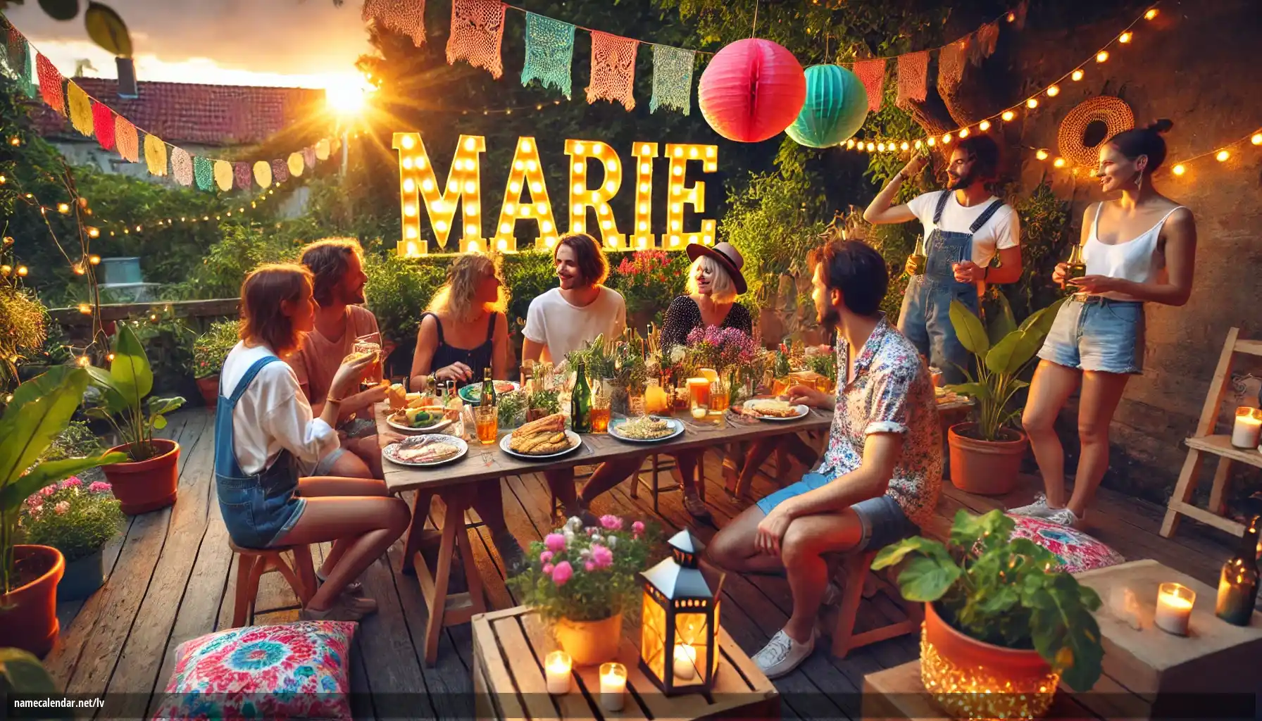 Vārda dienas un vārda svinēšana - Marie