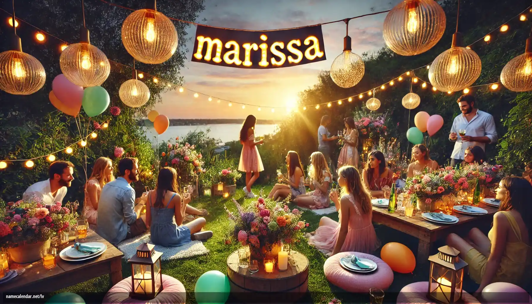 Vārda dienas un vārda svinēšana - Marissa