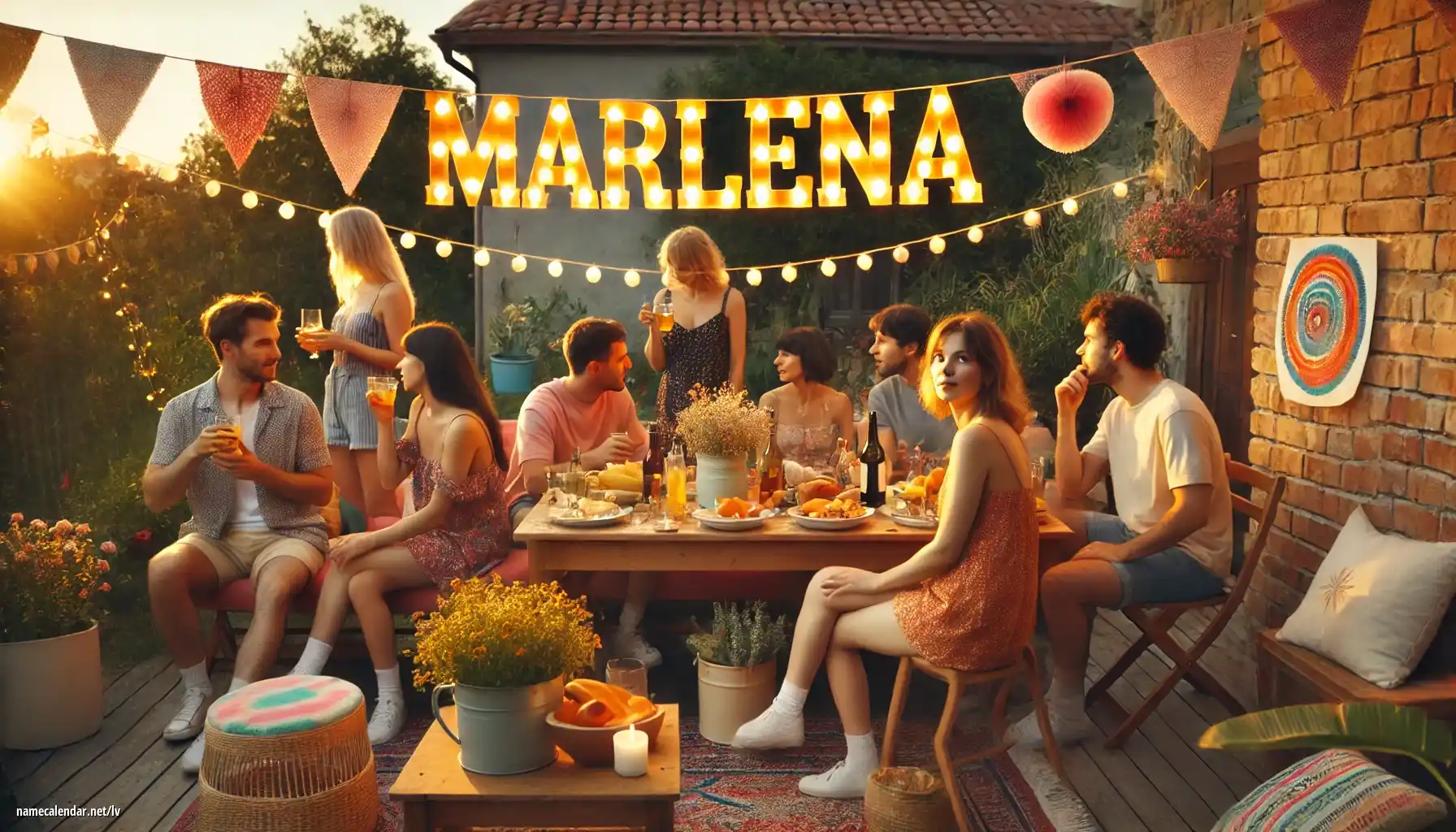 Vārda dienas un vārda svinēšana - Marlena