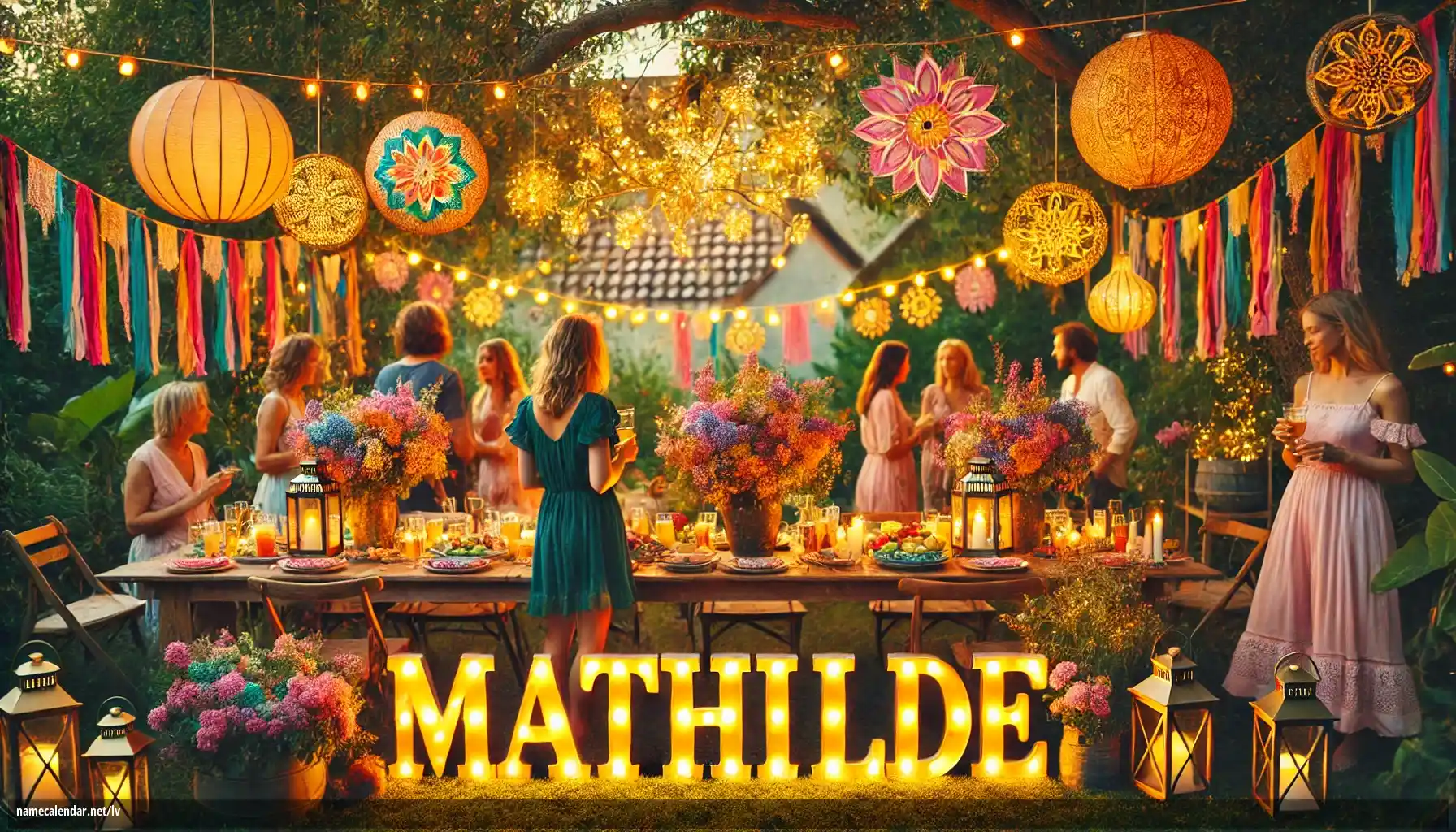 Vārda dienas un vārda svinēšana - Mathilde