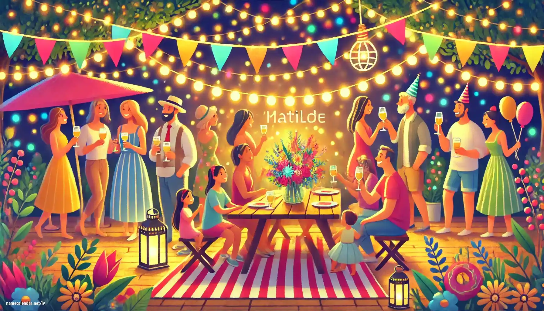 Vārda dienas un vārda svinēšana - Matilde