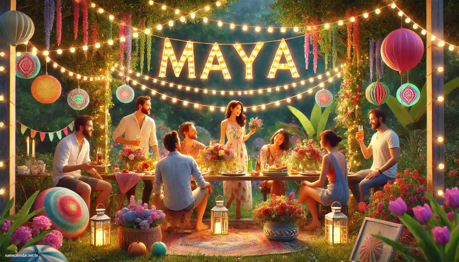 Vārda dienas un vārda svinēšana - Maya