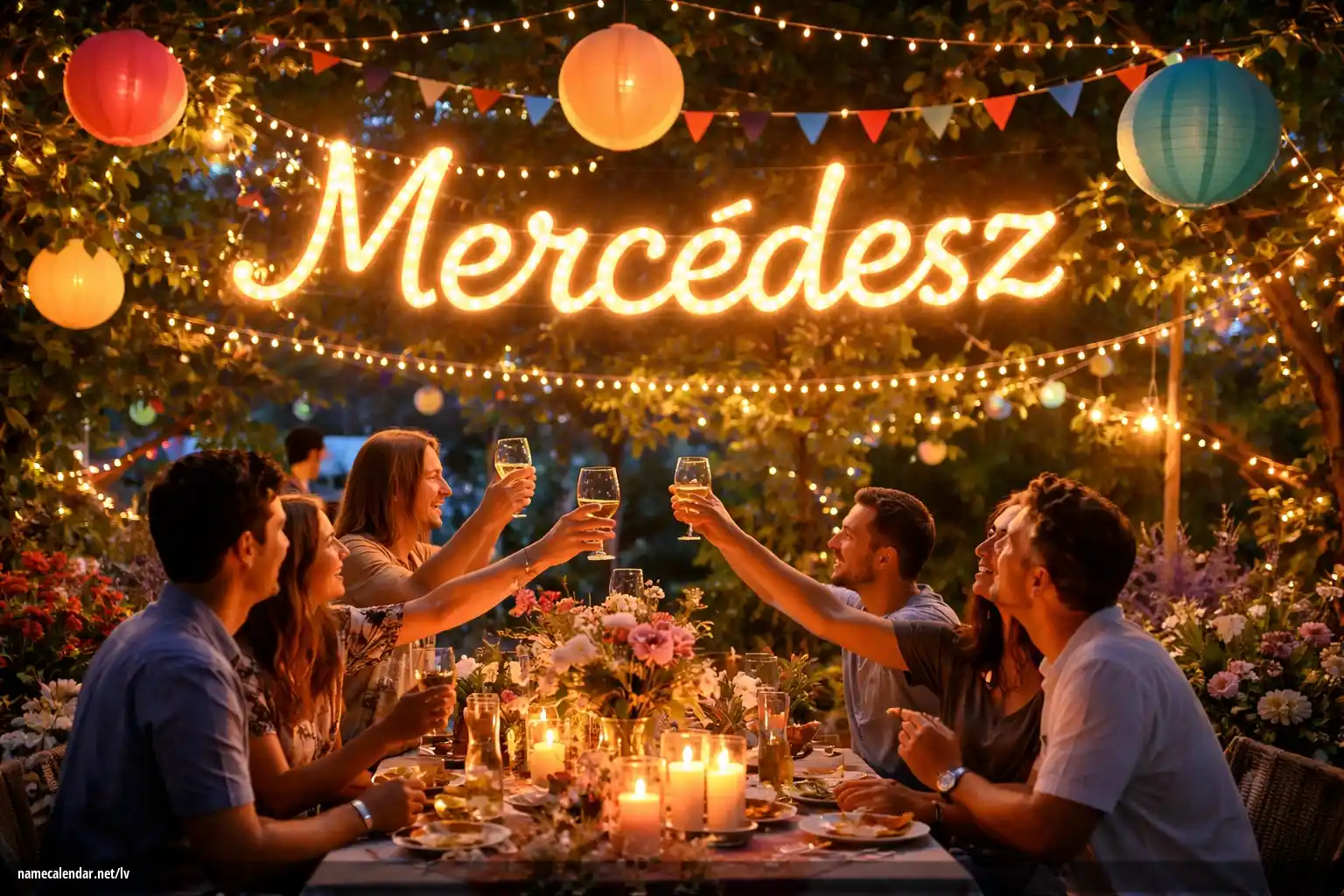 Vārda dienas un vārda svinēšana - Mercédesz