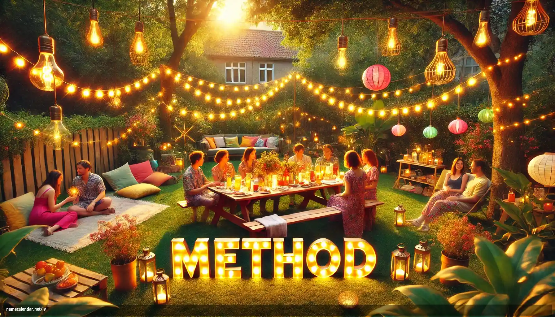 Vārda dienas un vārda svinēšana - Method