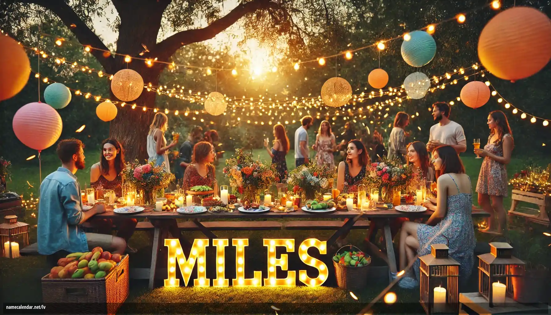 Vārda dienas un vārda svinēšana - Miles