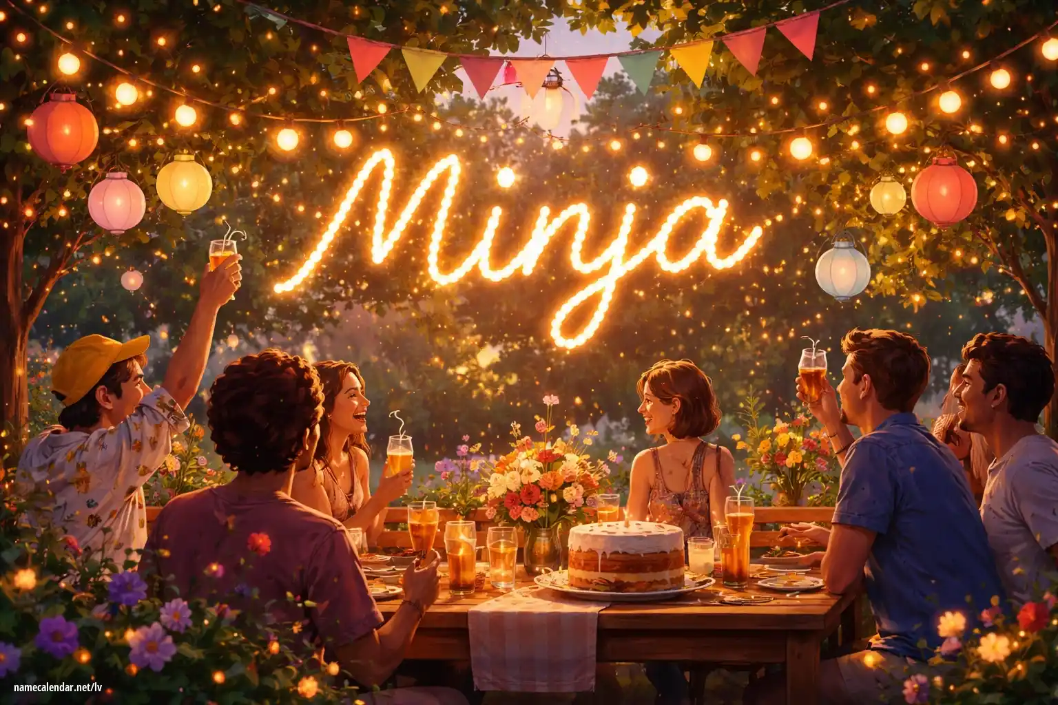 Vārda dienas un vārda svinēšana - Minja