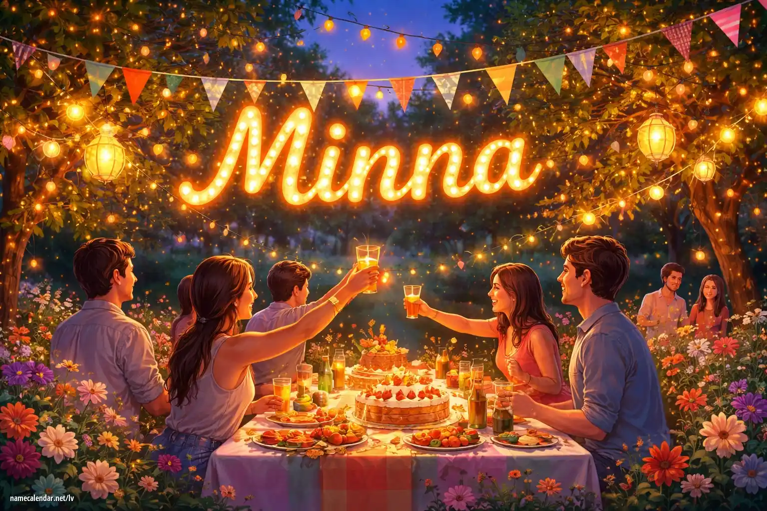 Vārda dienas un vārda svinēšana - Minna