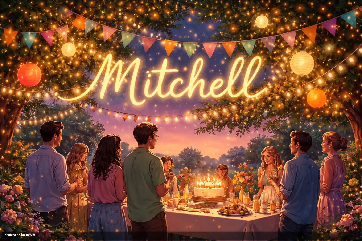 Vārda dienas un vārda svinēšana - Mitchell