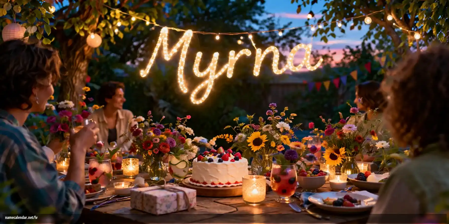 Vārda dienas un vārda svinēšana - Myrna