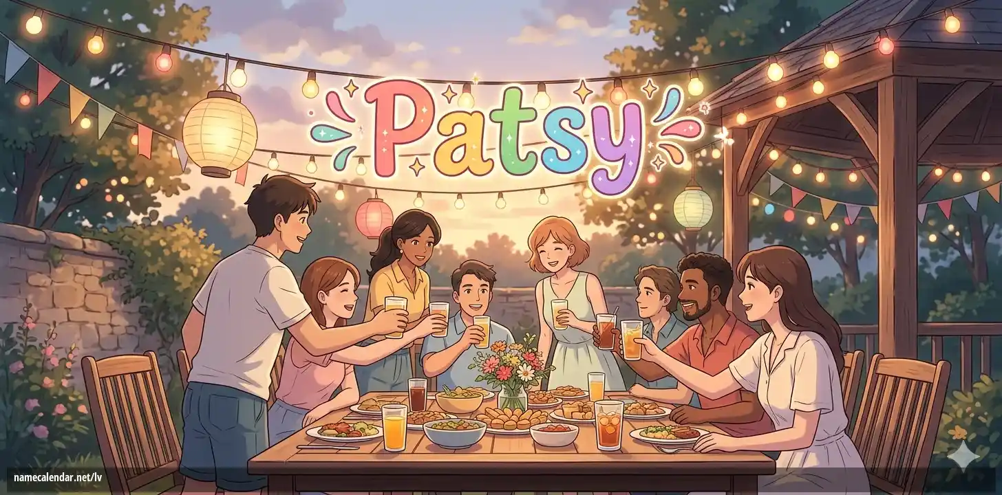 Vārda dienas un vārda svinēšana - Patsy