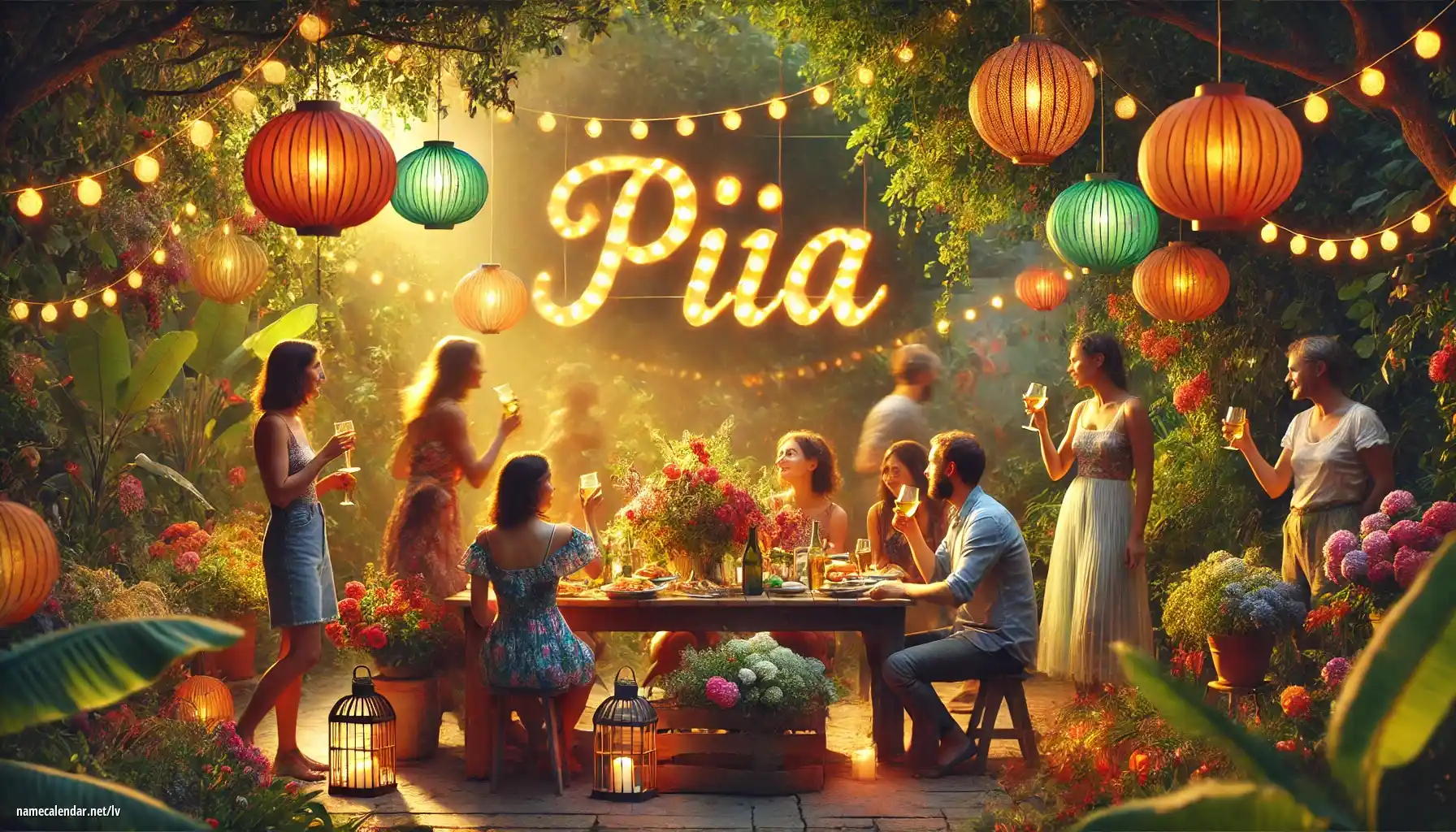 Vārda dienas un vārda svinēšana - Piia