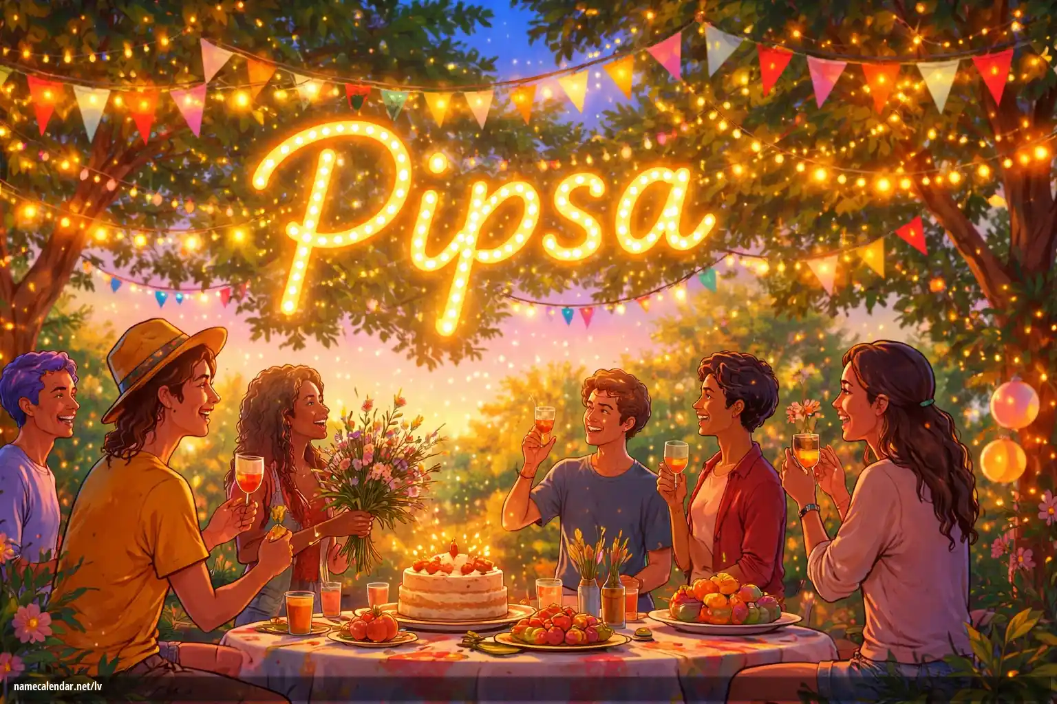 Vārda dienas un vārda svinēšana - Pipsa