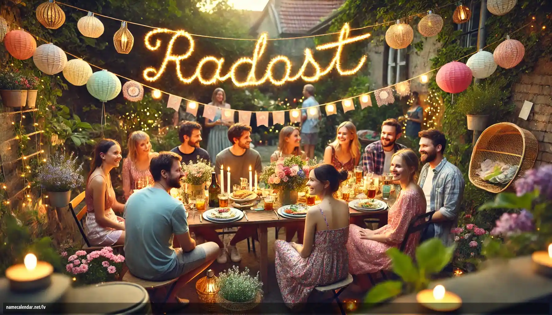 Vārda dienas un vārda svinēšana - Radost