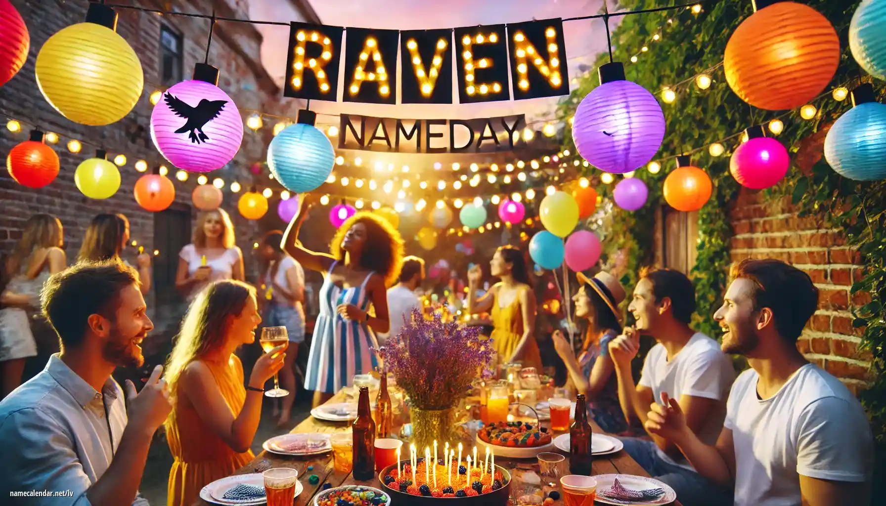 Vārda dienas un vārda svinēšana - Raven