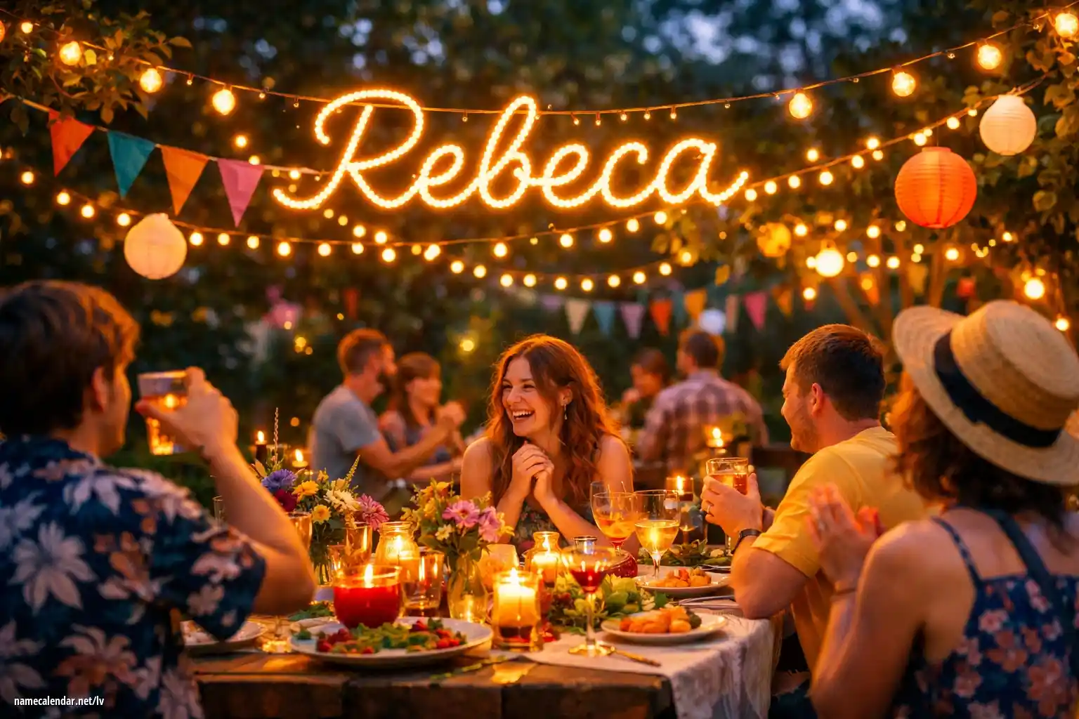 Vārda dienas un vārda svinēšana - Rebeca