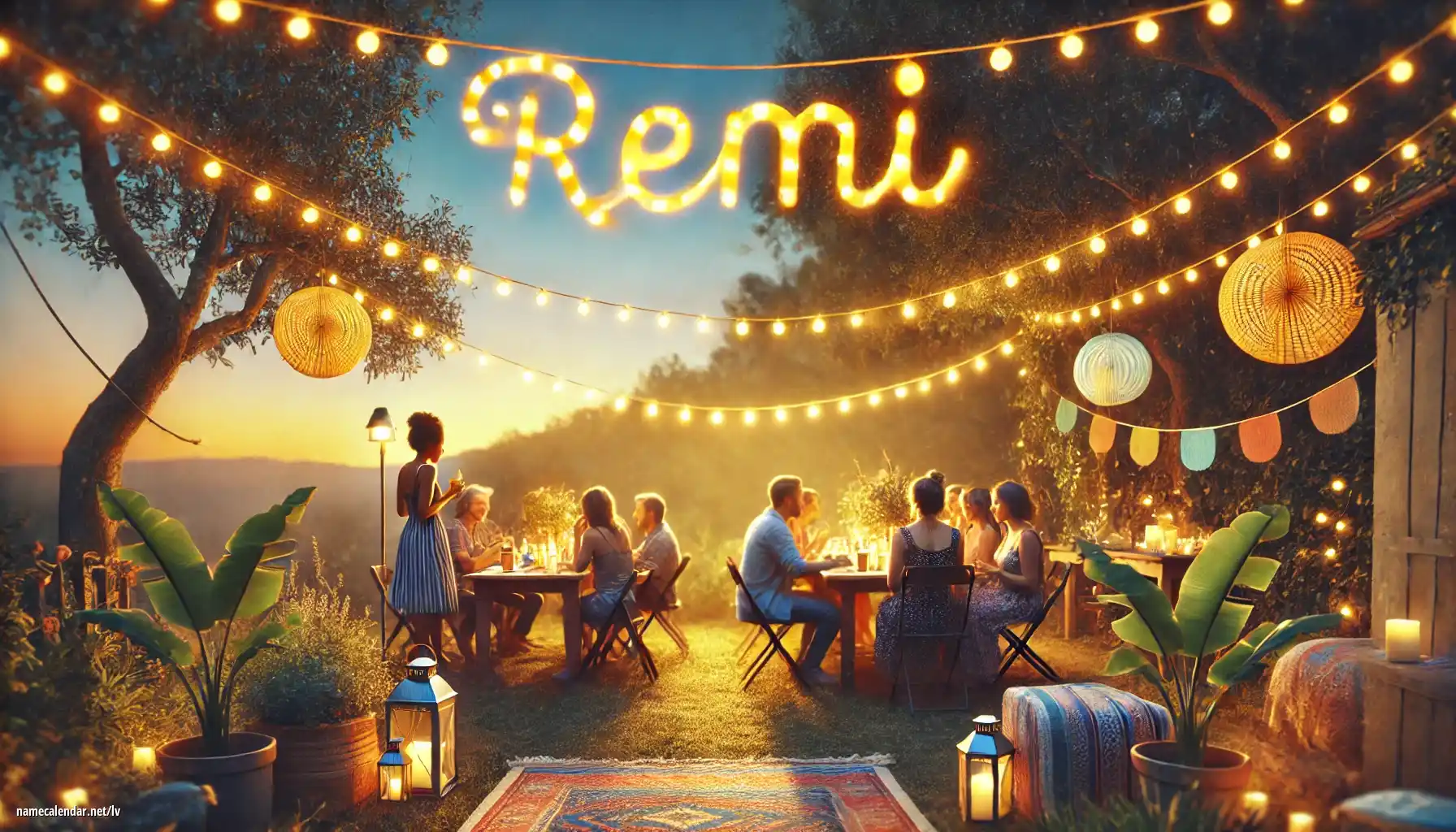 Vārda dienas un vārda svinēšana - Remi