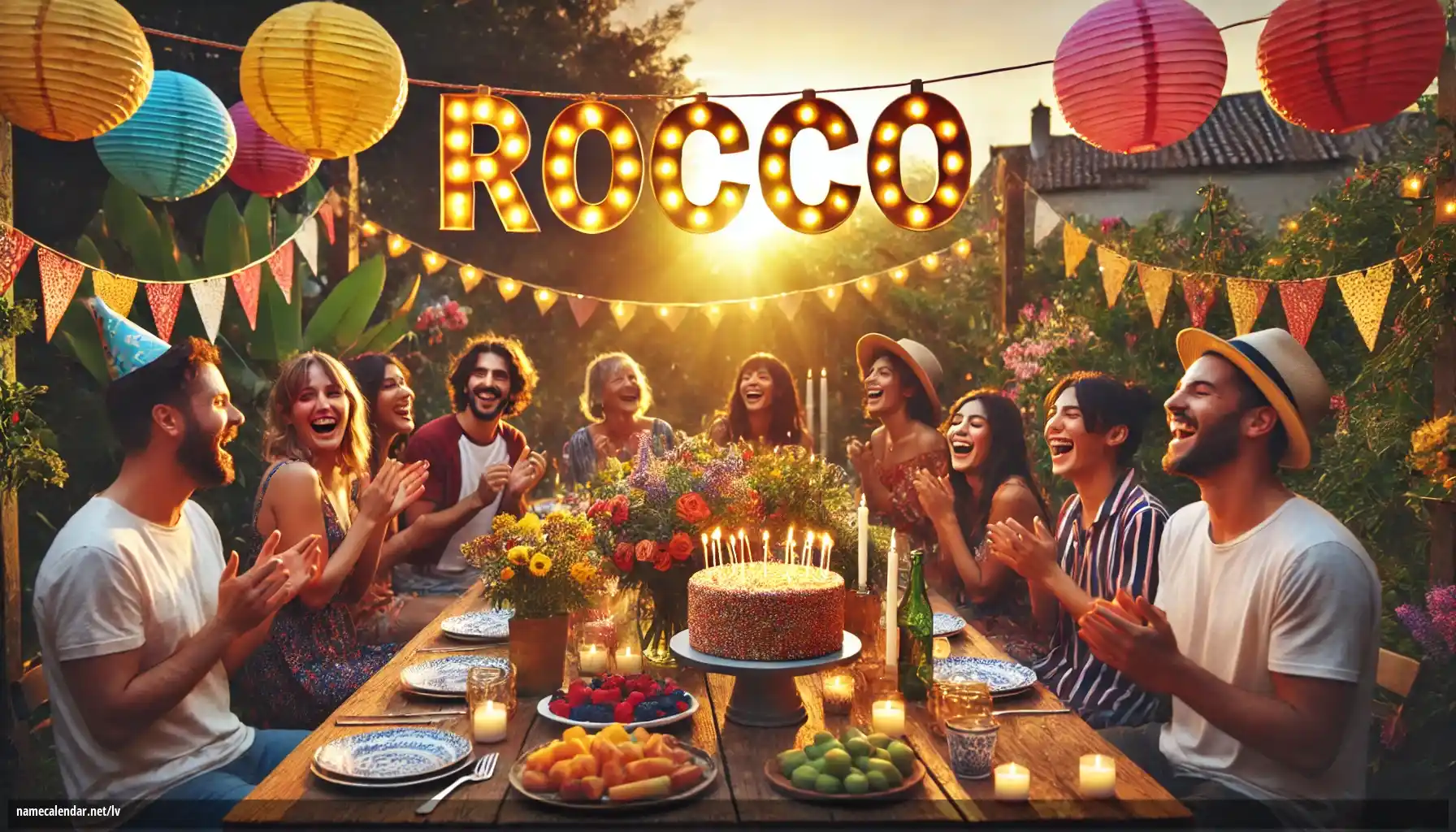 Vārda dienas un vārda svinēšana - Rocco