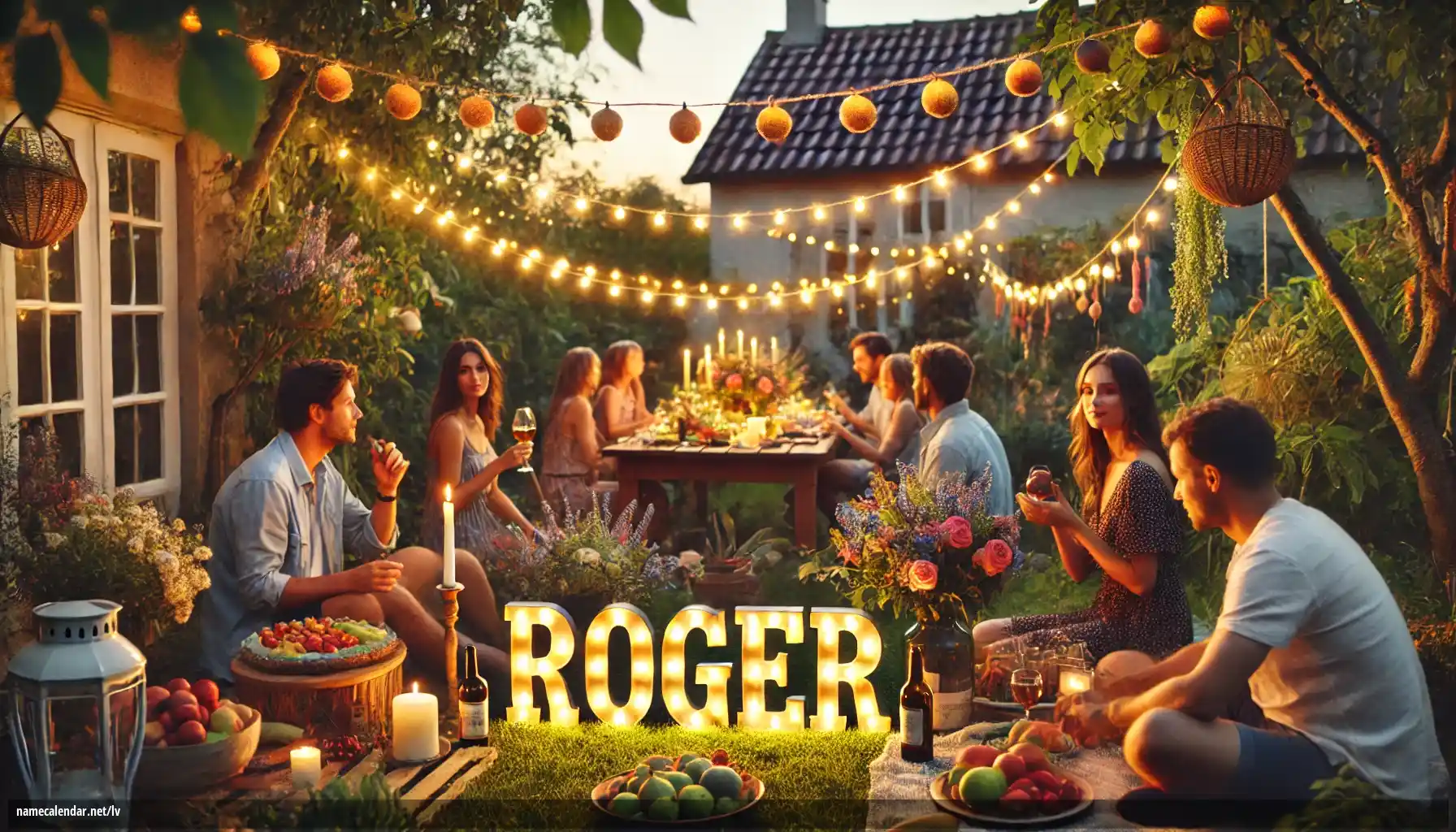 Vārda dienas un vārda svinēšana - Roger