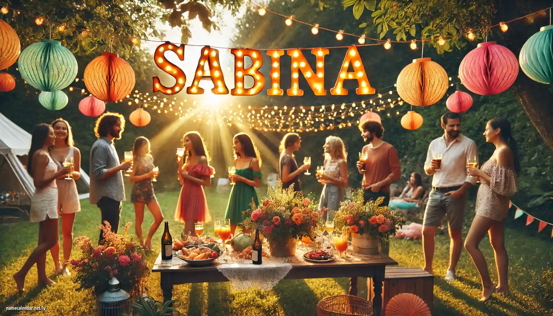 Vārda dienas un vārda svinēšana - Sabína