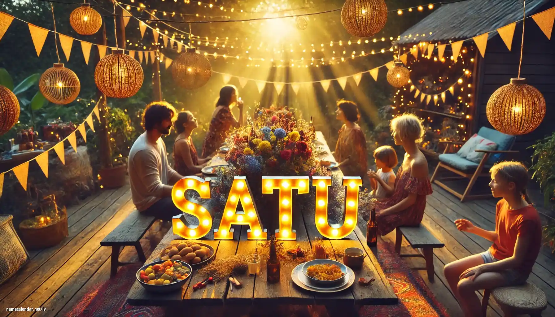 Vārda dienas un vārda svinēšana - Satu